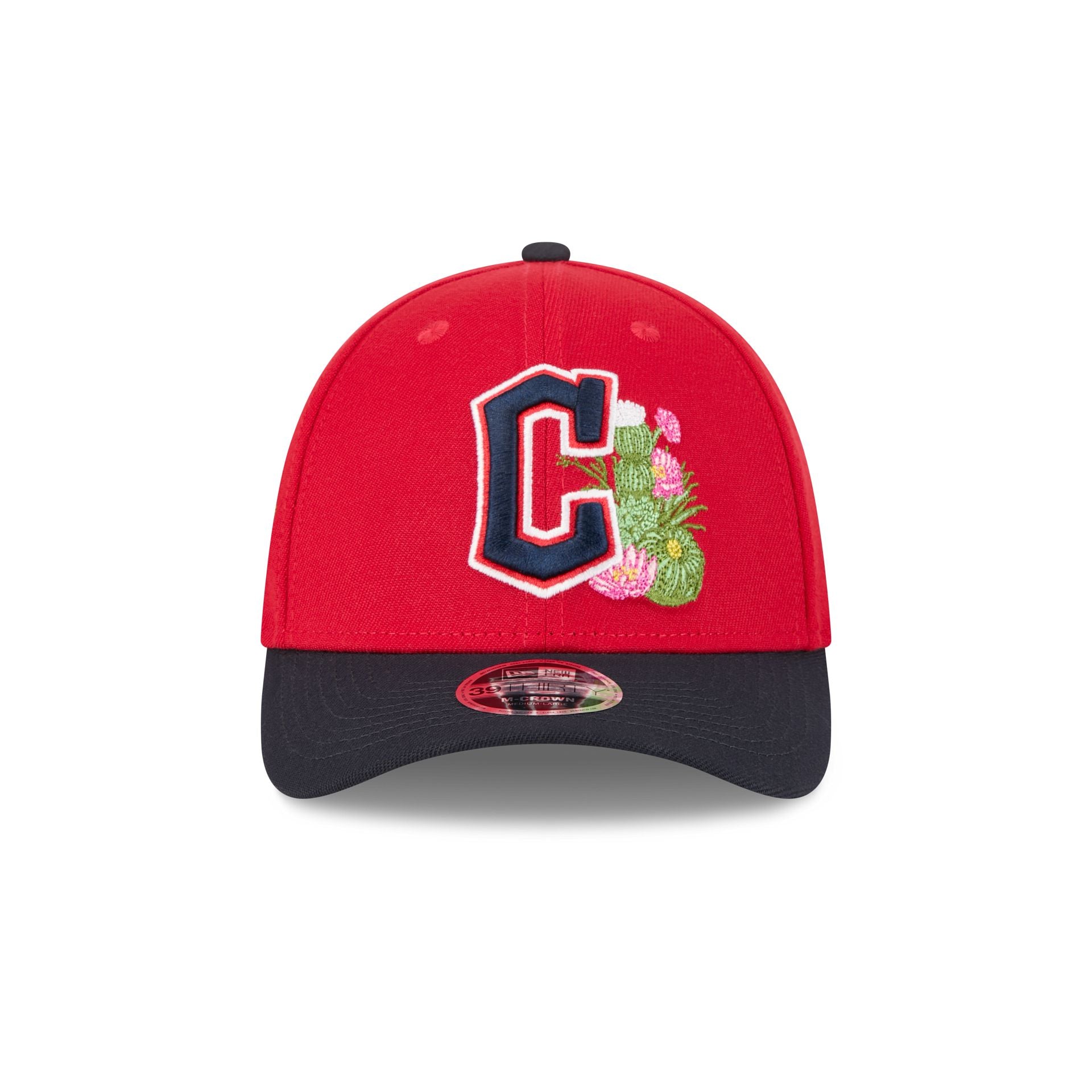 Alternative view of Cleveland Guardians 2026 Spring Training 39Thirty M-Crown Stretch Fit Hat