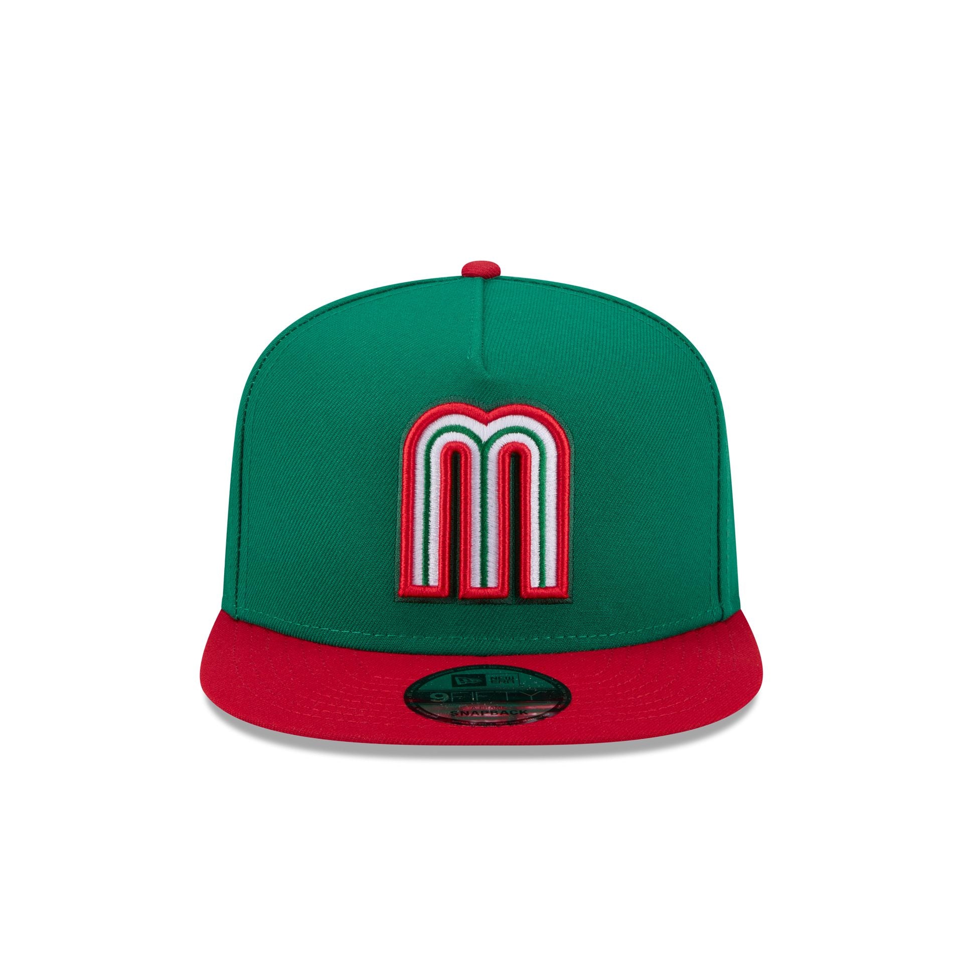 Alternative view of 2026 World Baseball Classic Mexico 9Fifty A-Frame Snapback Hat