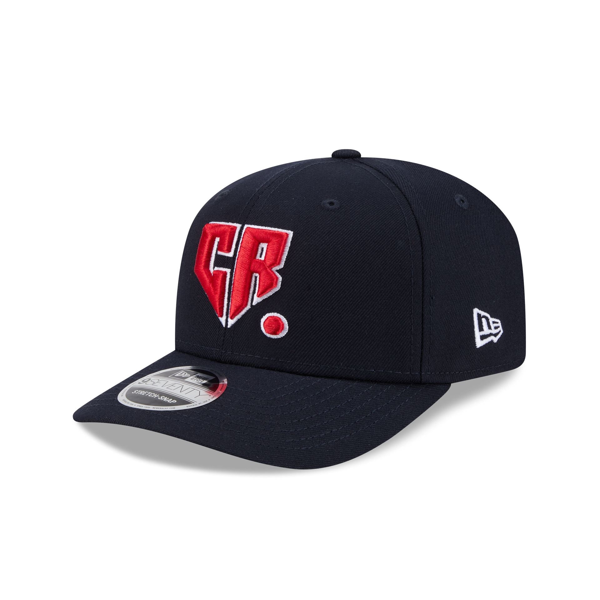 2026 World Baseball Classic Czechia 9Seventy Stretch-Snap Hat - Image 3