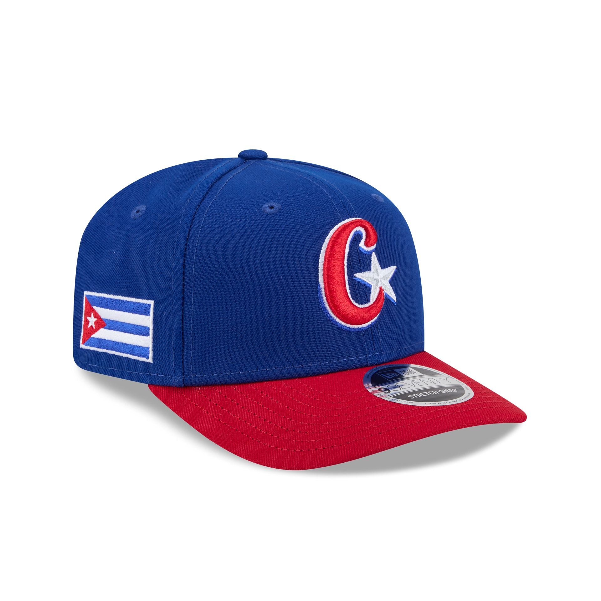2026 World Baseball Classic Cuba 9Seventy Stretch-Snap Hat