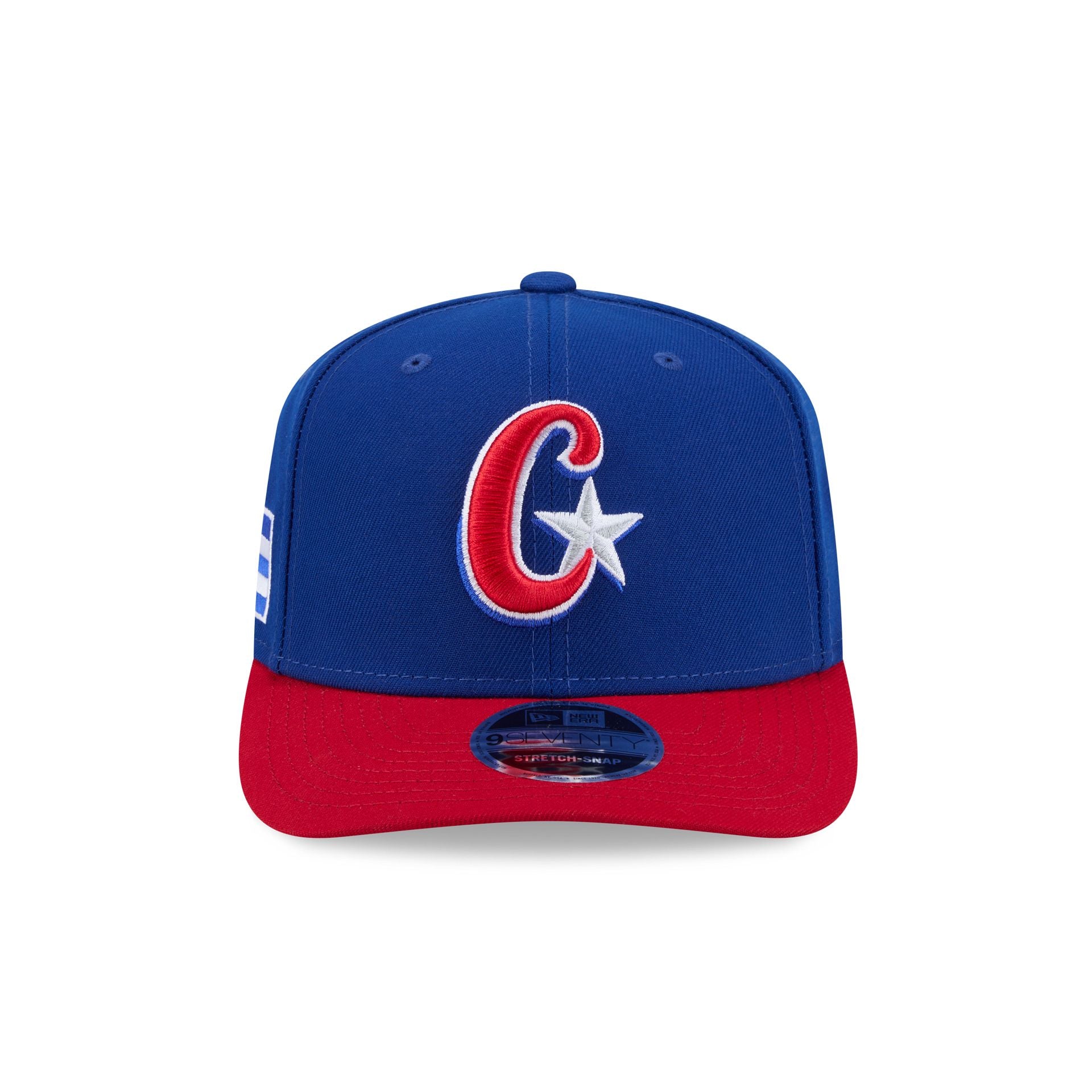 Alternative view of 2026 World Baseball Classic Cuba 9Seventy Stretch-Snap Hat