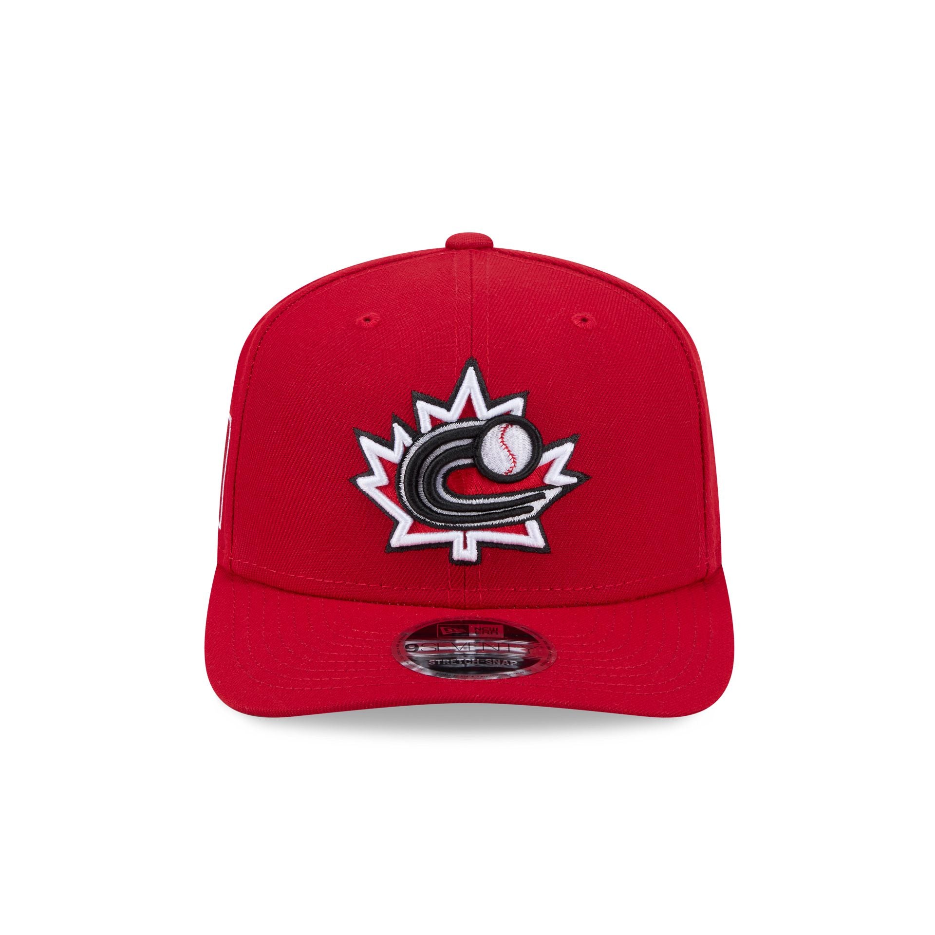 Alternative view of 2026 World Baseball Classic Canada 9Seventy Stretch-Snap Hat