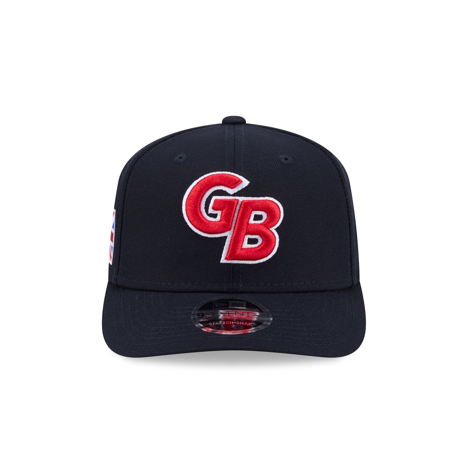 Alternative view of 2026 World Baseball Classic Great Britain 9Seventy Stretch-Snap Hat