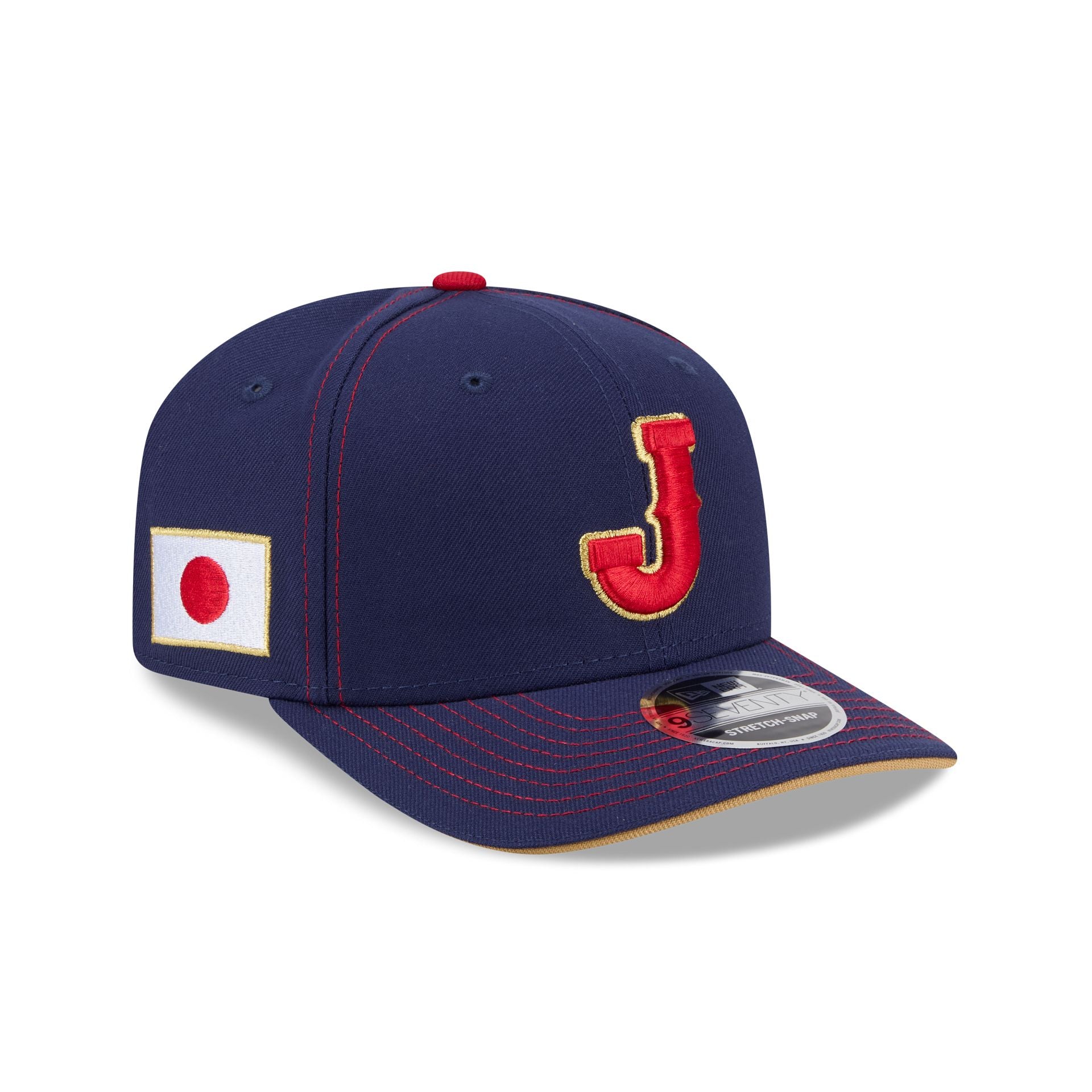 2026 World Baseball Classic Japan 9Seventy Stretch-Snap Hat