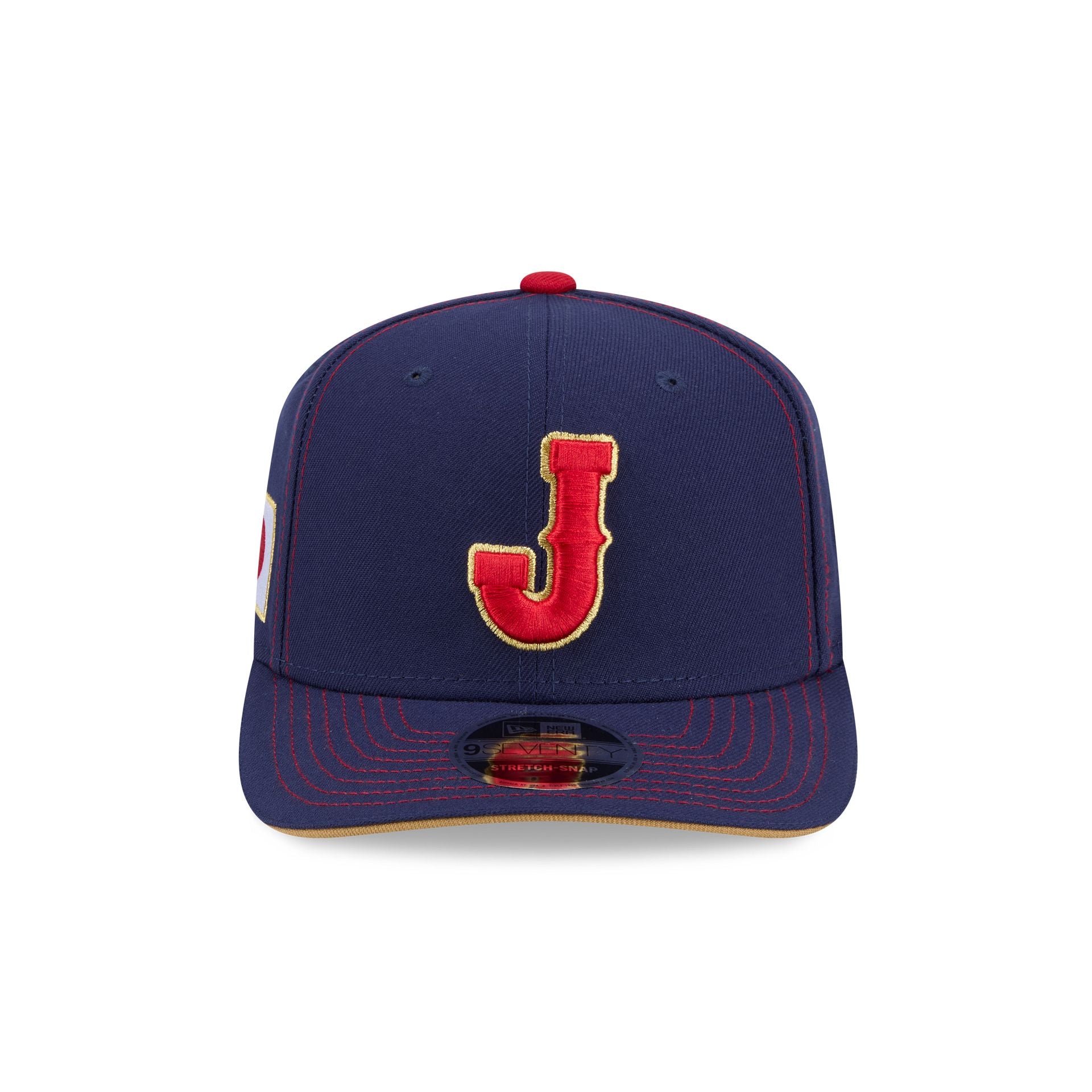 Alternative view of 2026 World Baseball Classic Japan 9Seventy Stretch-Snap Hat