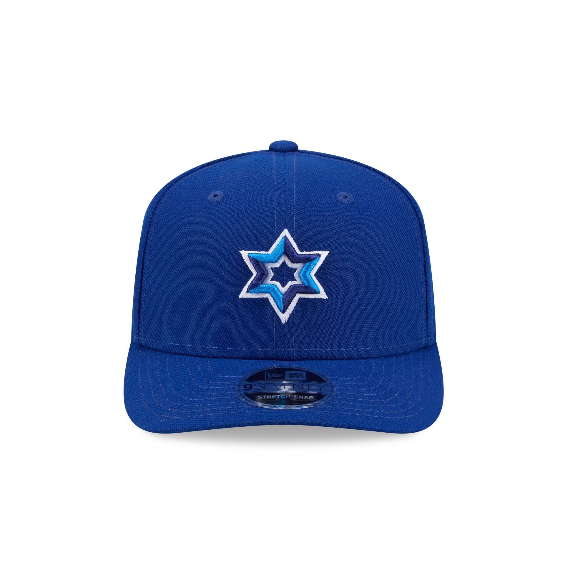 Alternative view of 2026 World Baseball Classic Israel 9Seventy Stretch-Snap Hat
