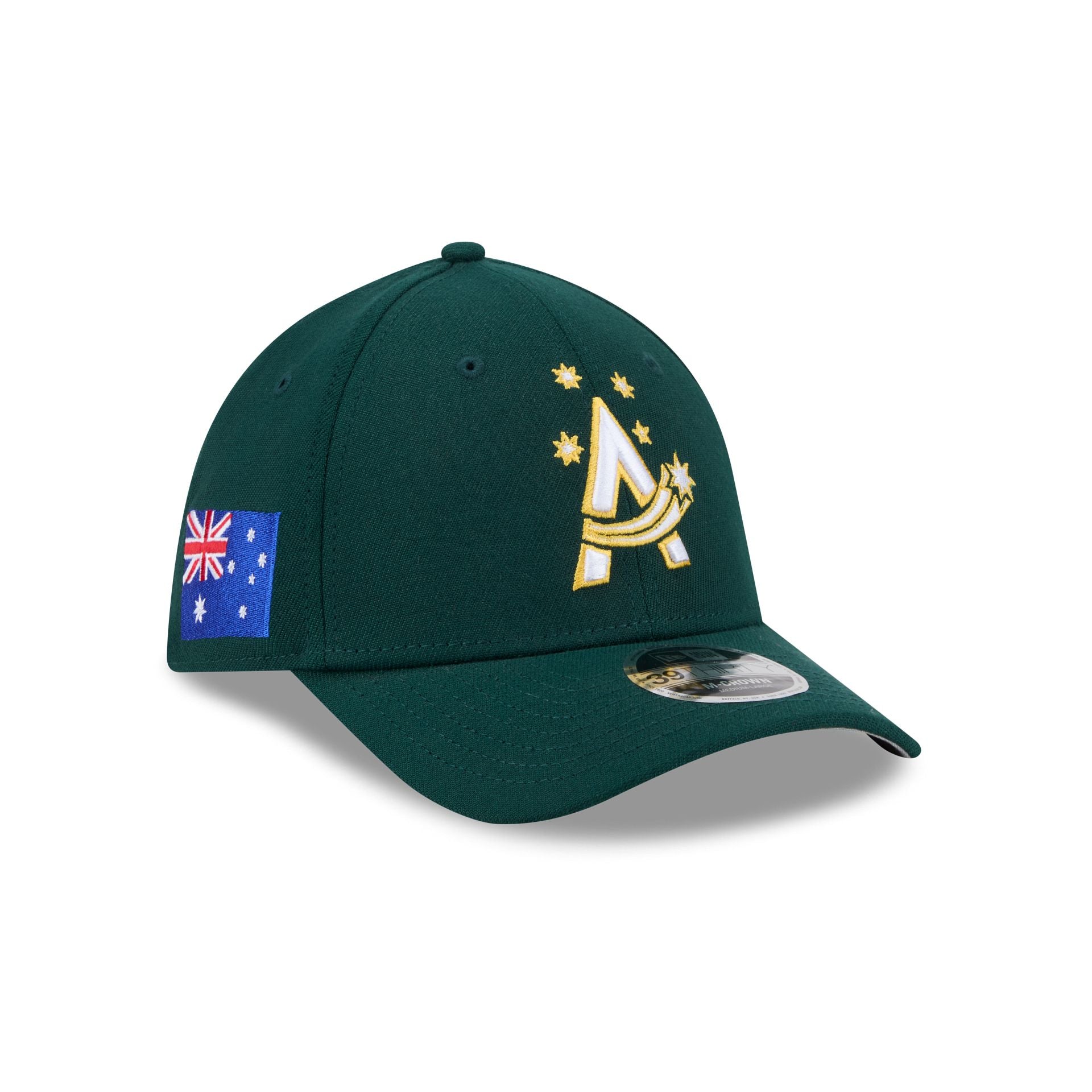 2026 World Baseball Classic Australia 39Thirty M-Crown Stretch Fit Hat