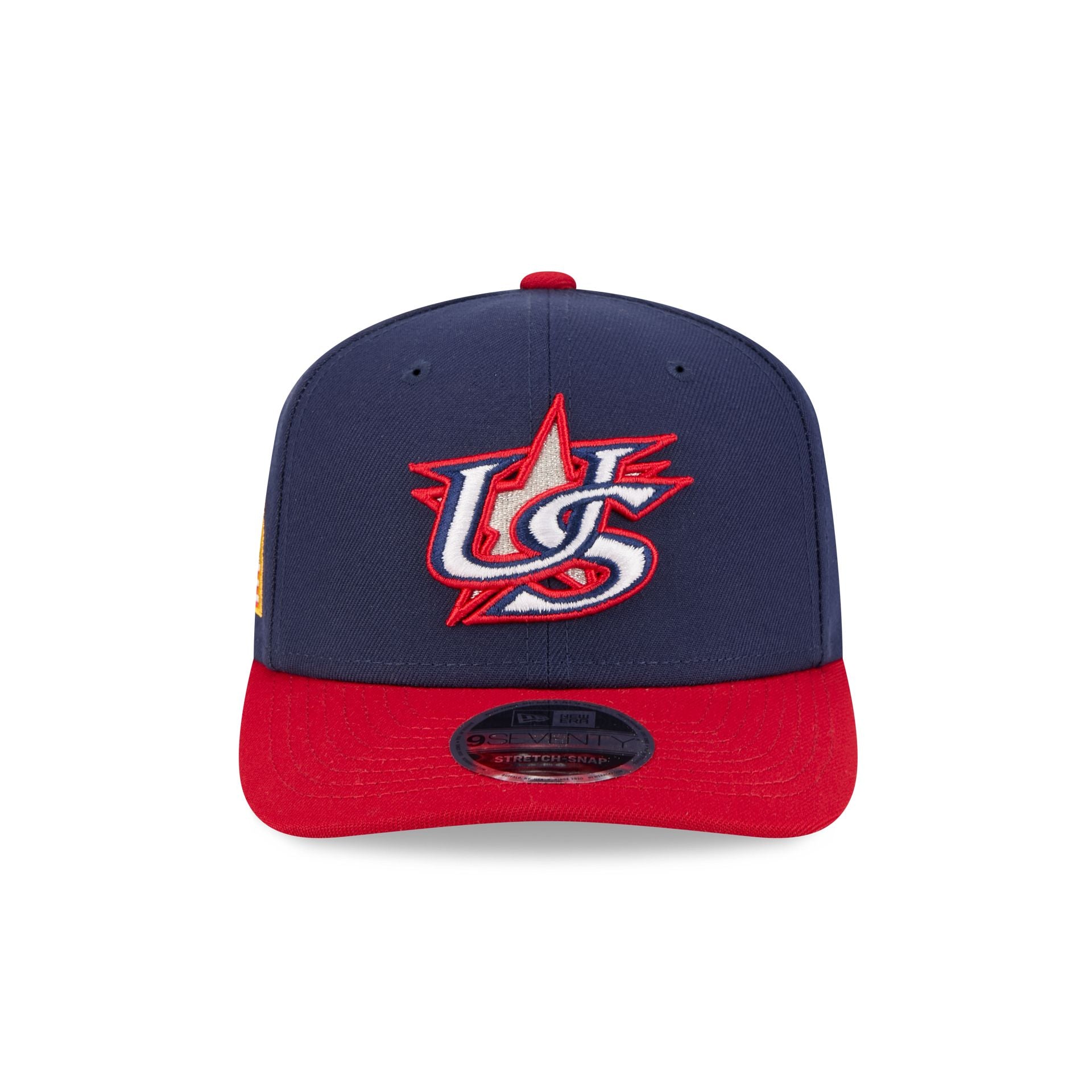 Alternative view of 2026 World Baseball Classic Usa 9Seventy Stretch-Snap Hat