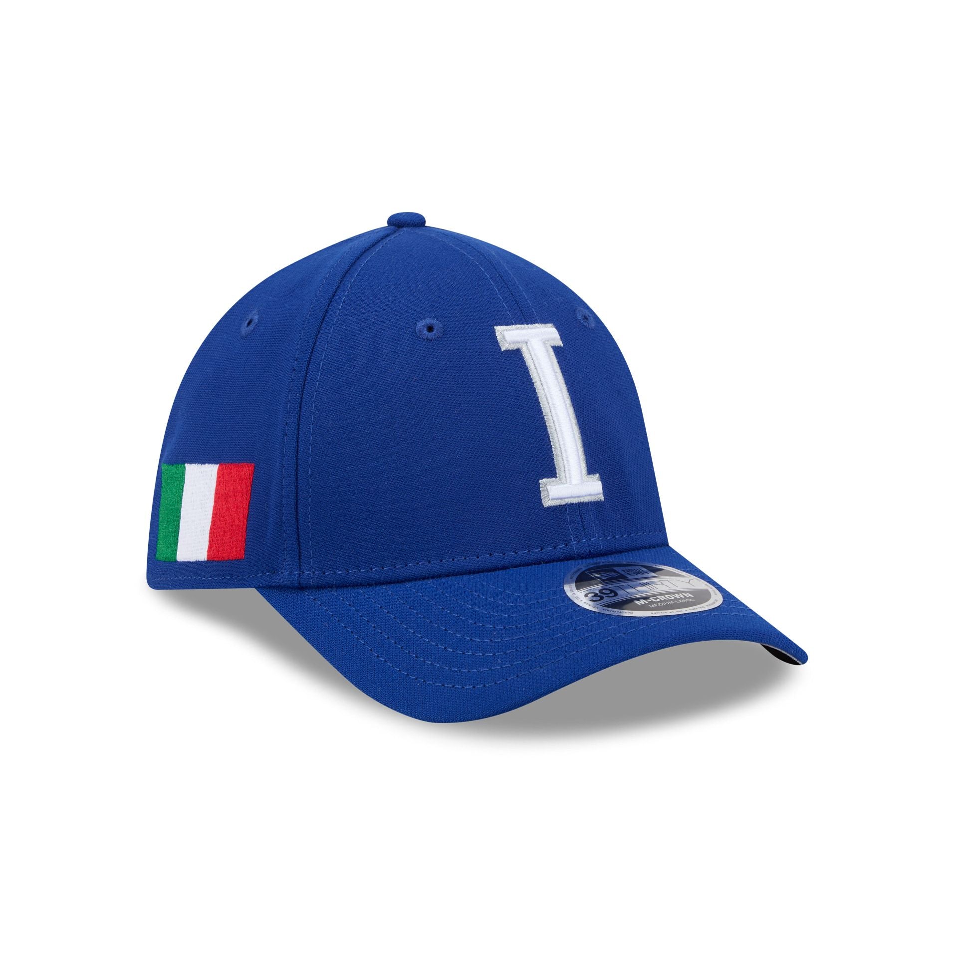 2026 World Baseball Classic Italy 39Thirty M-Crown Stretch Fit Hat