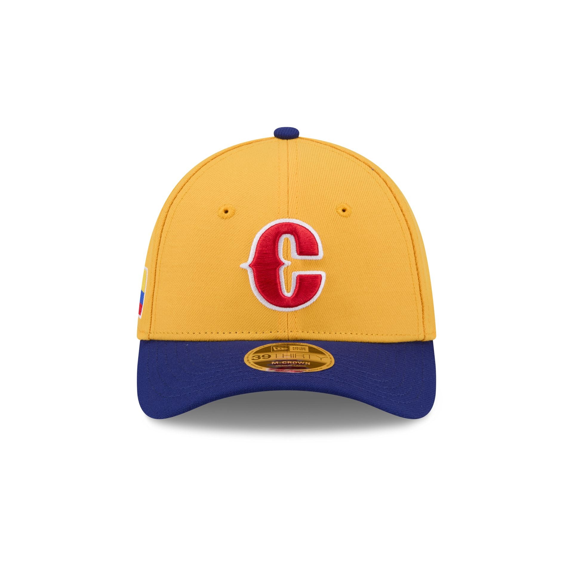 Alternative view of 2026 World Baseball Classic Colombia 39Thirty M-Crown Stretch Fit Hat