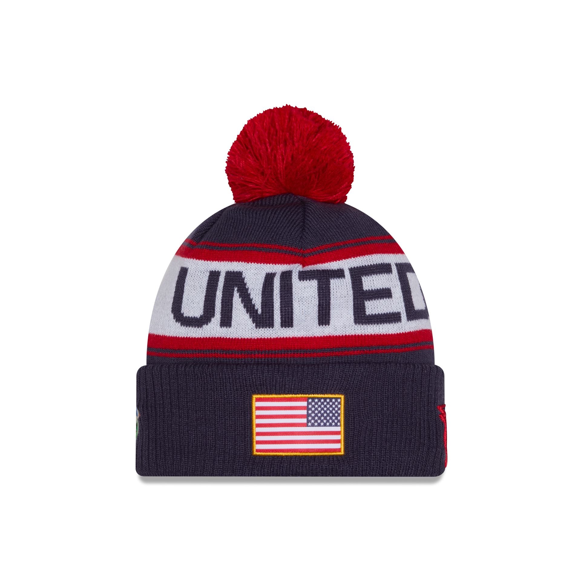 Alternative view of 2026 World Baseball Classic Usa Pom Knit Hat