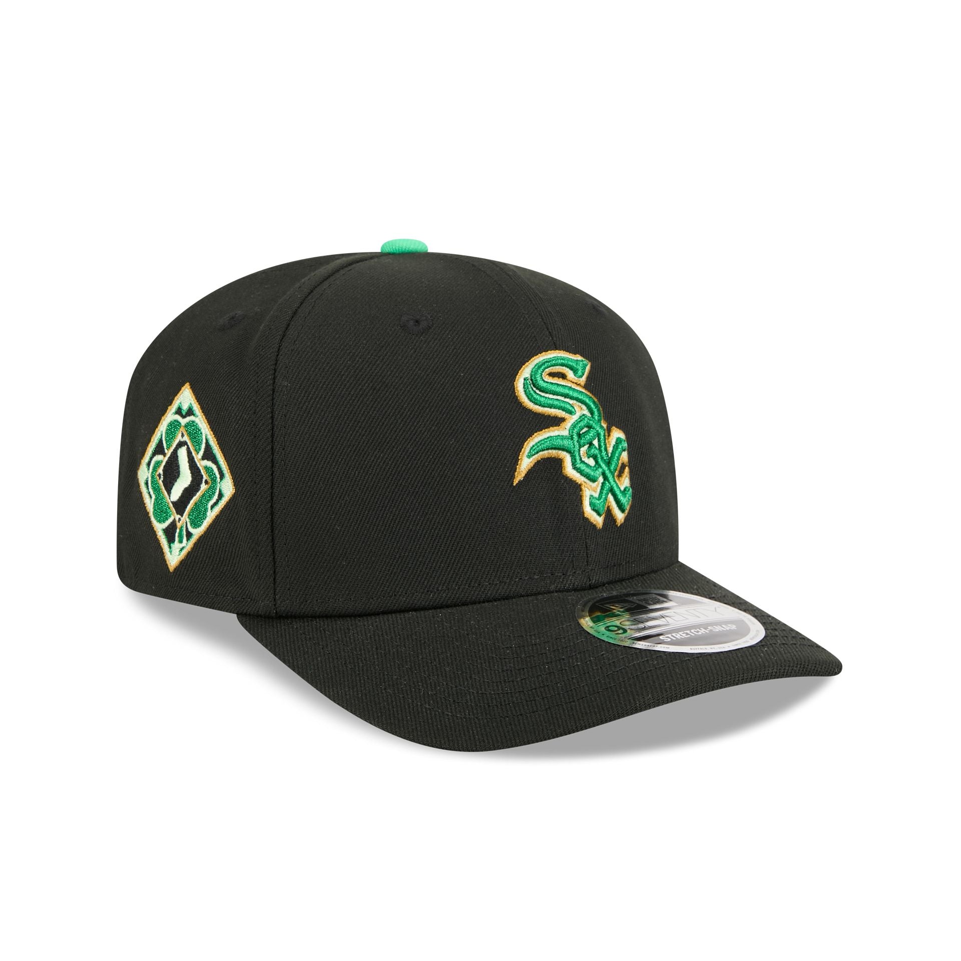 Chicago White Sox St. Patrick's Day 2026 9Seventy Stretch-Snap Hat