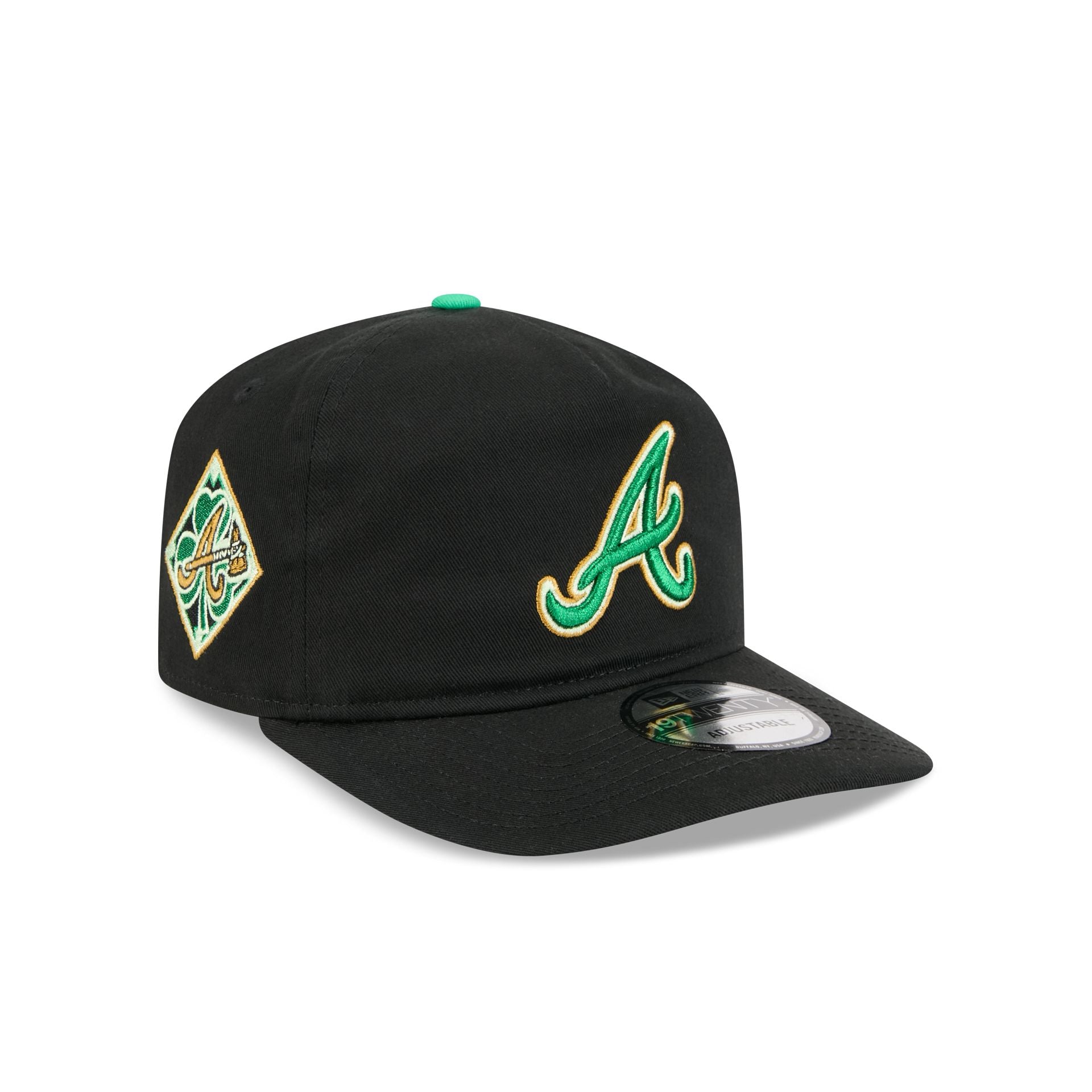 Atlanta Braves St. Patrick's Day 2026 19Twenty Snapback Hat