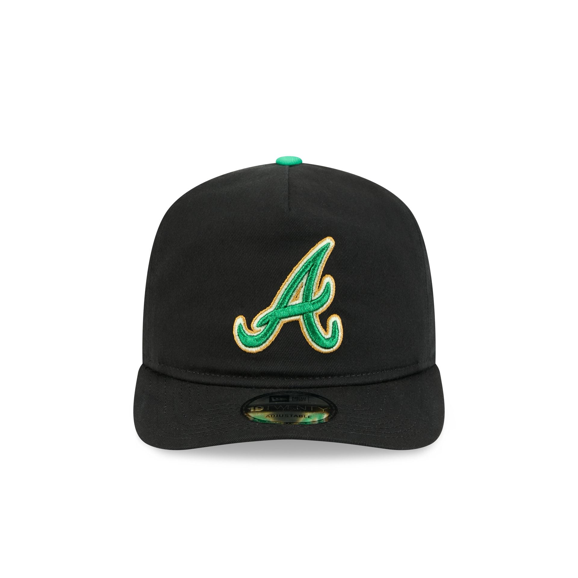 Alternative view of Atlanta Braves St. Patrick's Day 2026 19Twenty Snapback Hat
