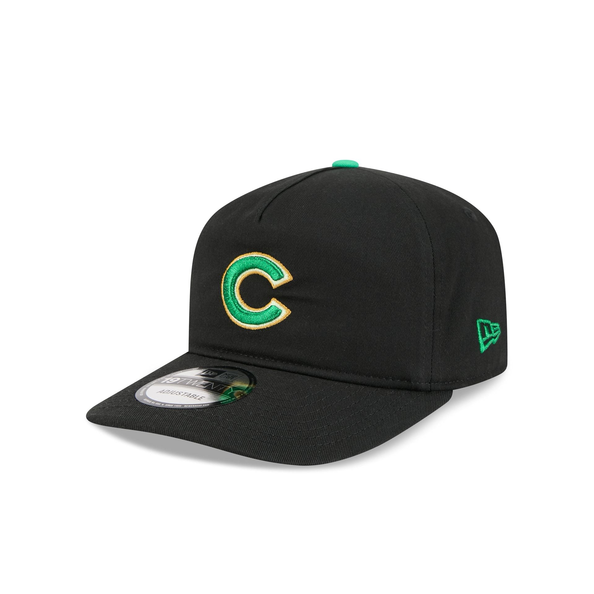 Chicago Cubs St. Patrick's Day 2026 19Twenty Snapback Hat - Image 3