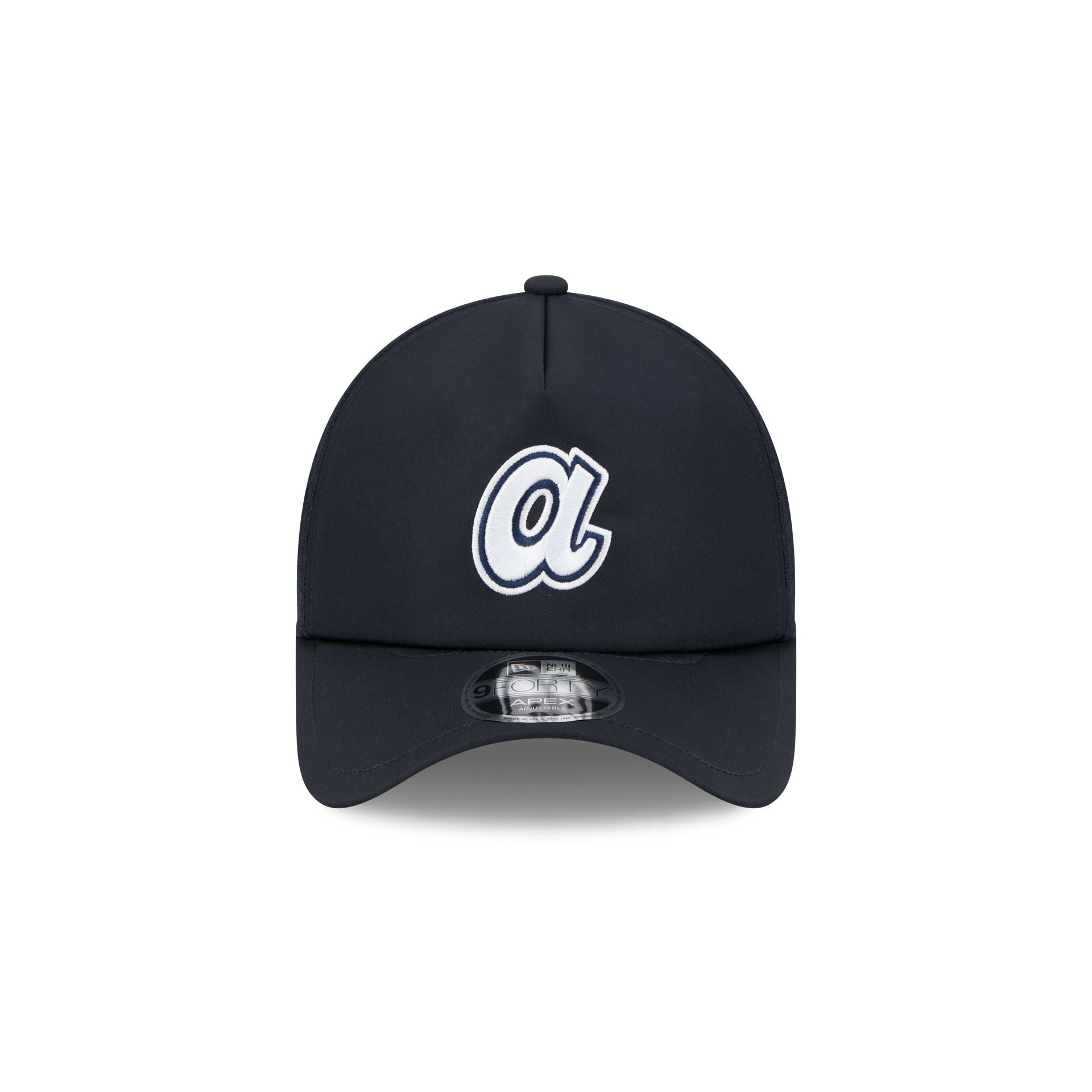 Alternative view of Atlanta Braves 2026 Batting Practice Alt A 9Forty Apex Trucker Hat
