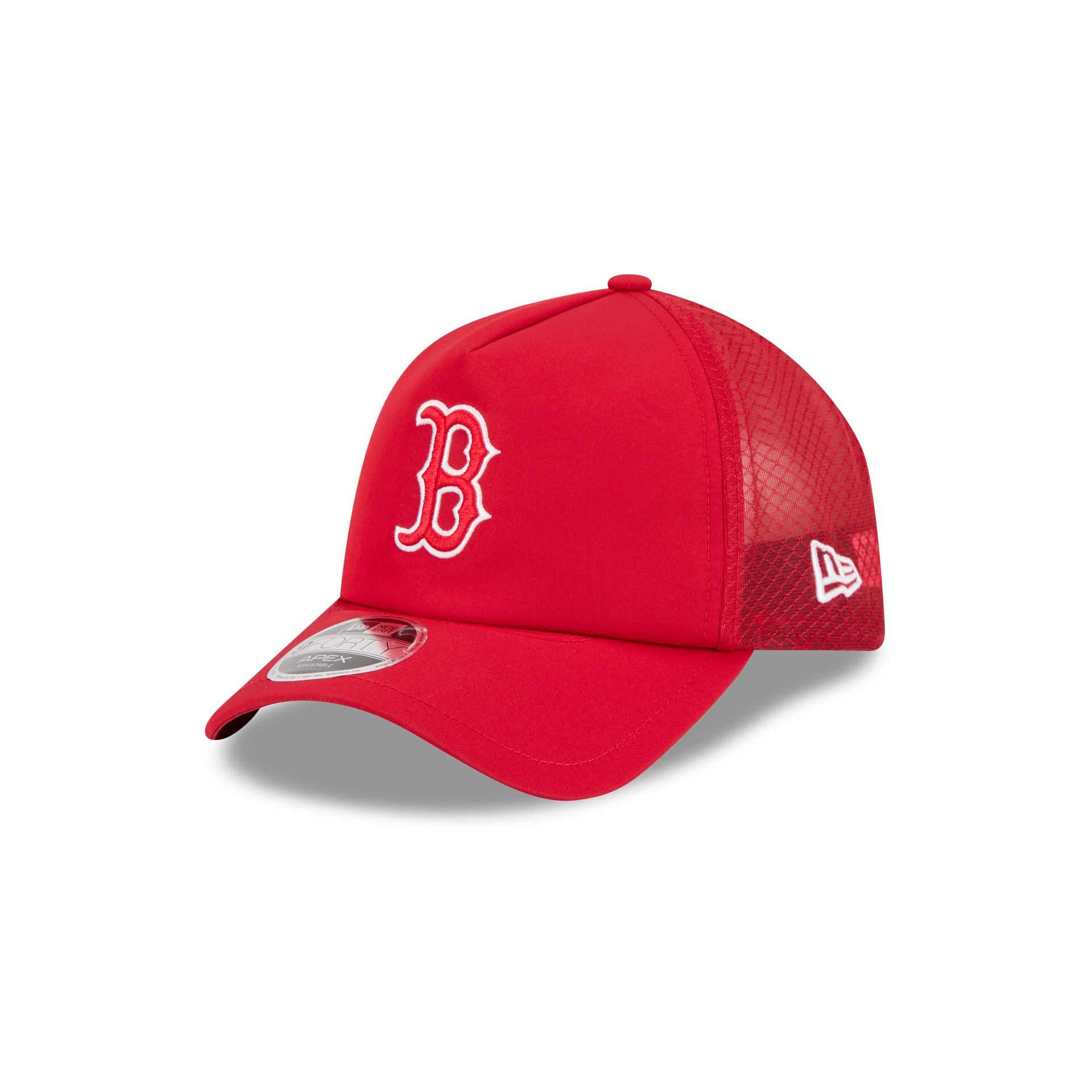 Boston Red Sox 2026 Batting Practice Colorway 9Forty Apex Trucker Hat