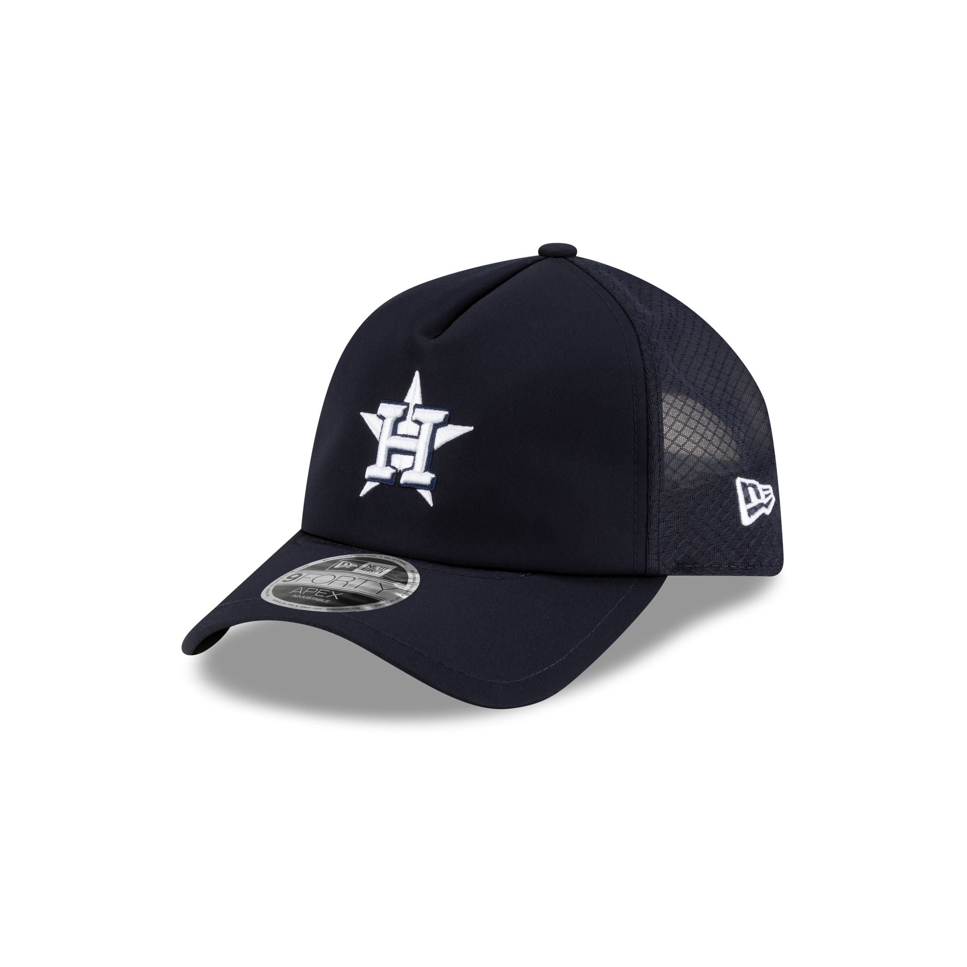 Houston Astros 2026 Batting Practice 9Forty Apex Trucker Hat