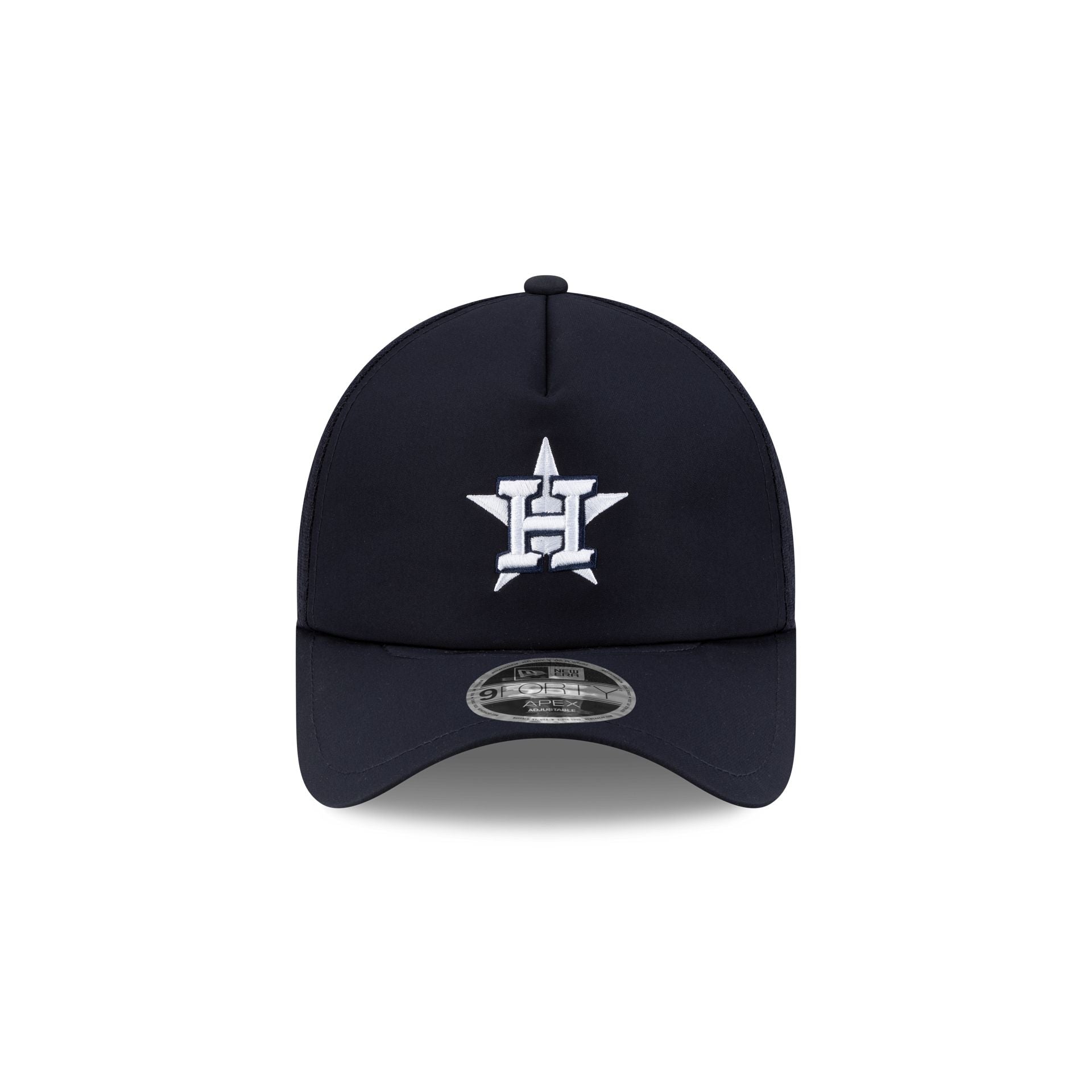 Alternative view of Houston Astros 2026 Batting Practice 9Forty Apex Trucker Hat