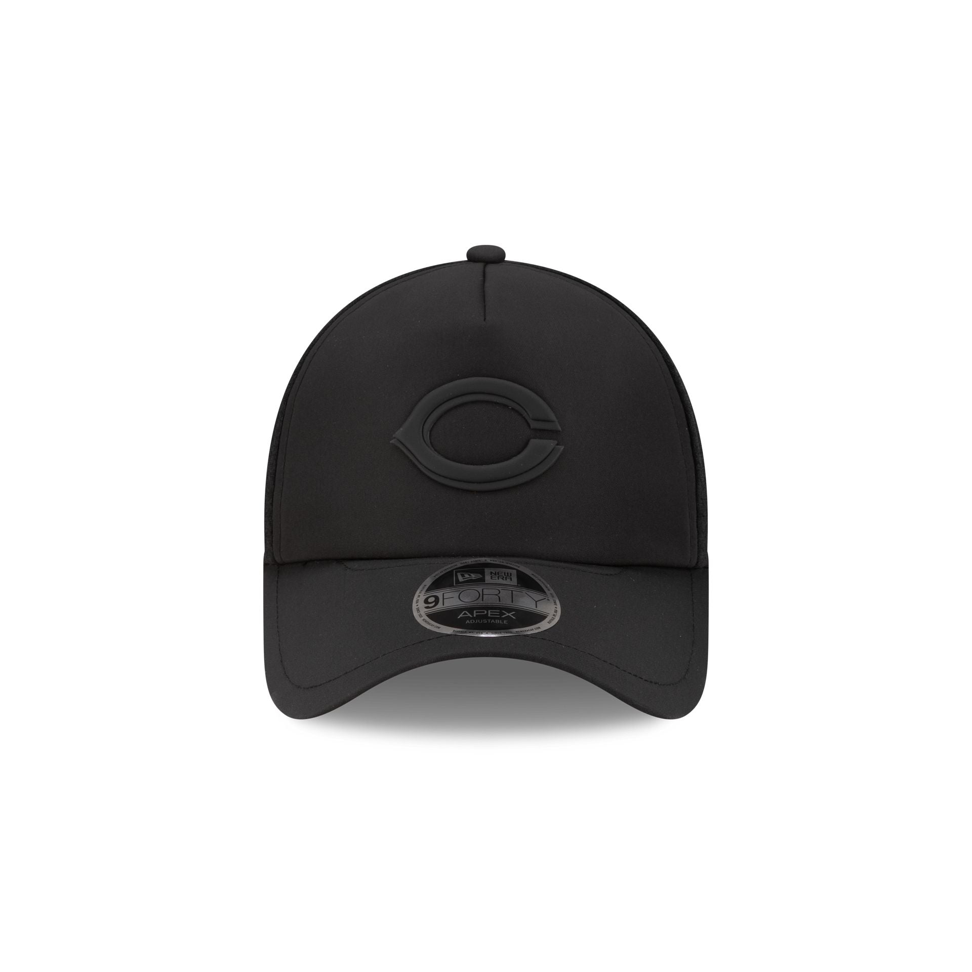 Alternative view of Cincinnati Reds 2026 Batting Practice Black 9Forty Apex Trucker Hat