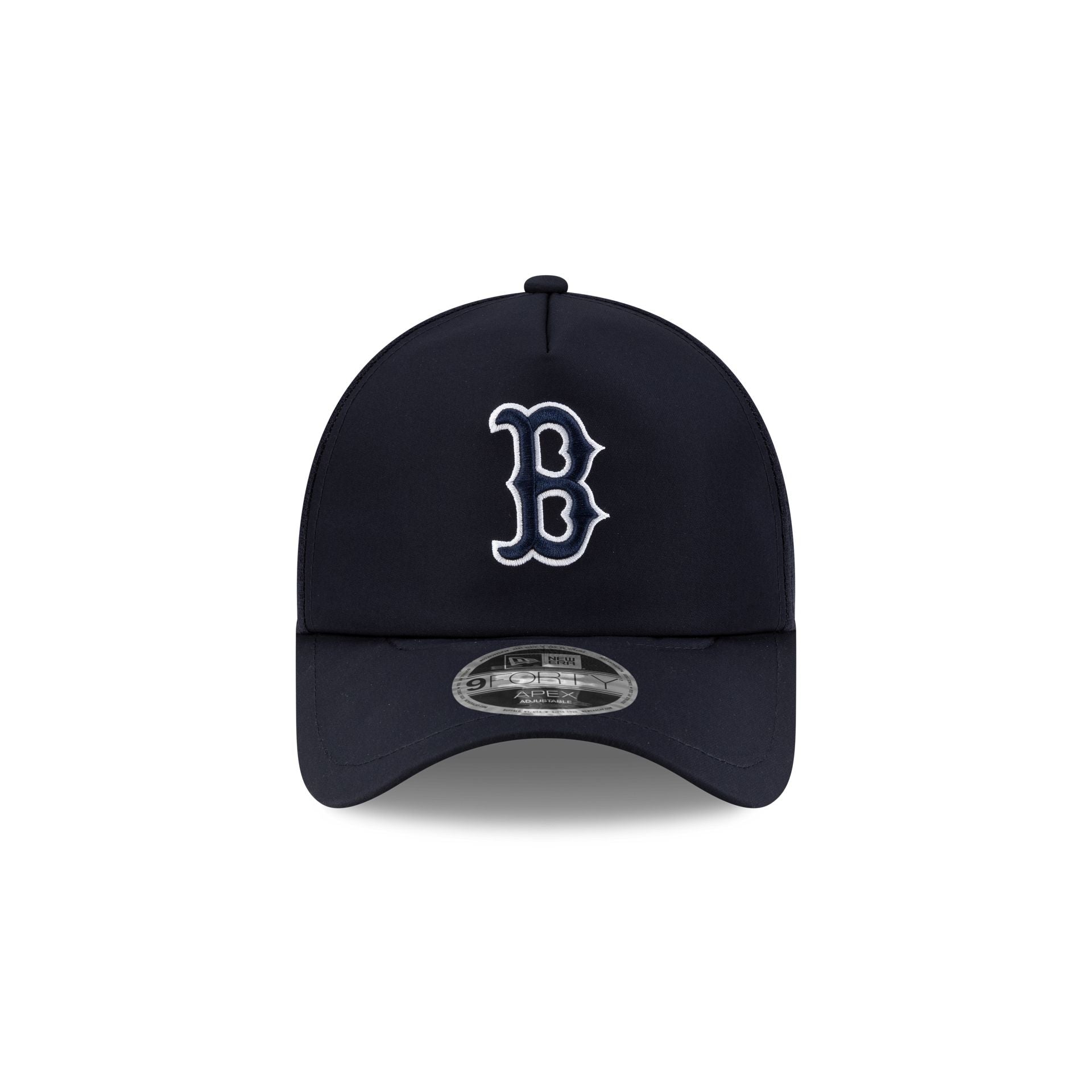 Alternative view of Boston Red Sox 2026 Batting Practice 9Forty Apex Trucker Hat