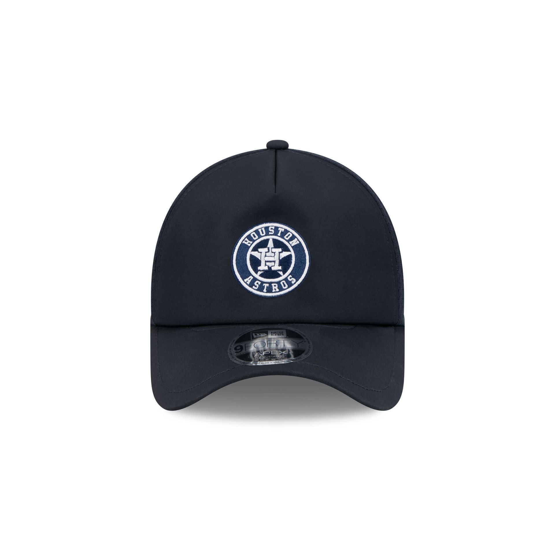 Alternative view of Houston Astros 2026 Batting Practice Alt Circle 9Forty Apex Trucker Hat