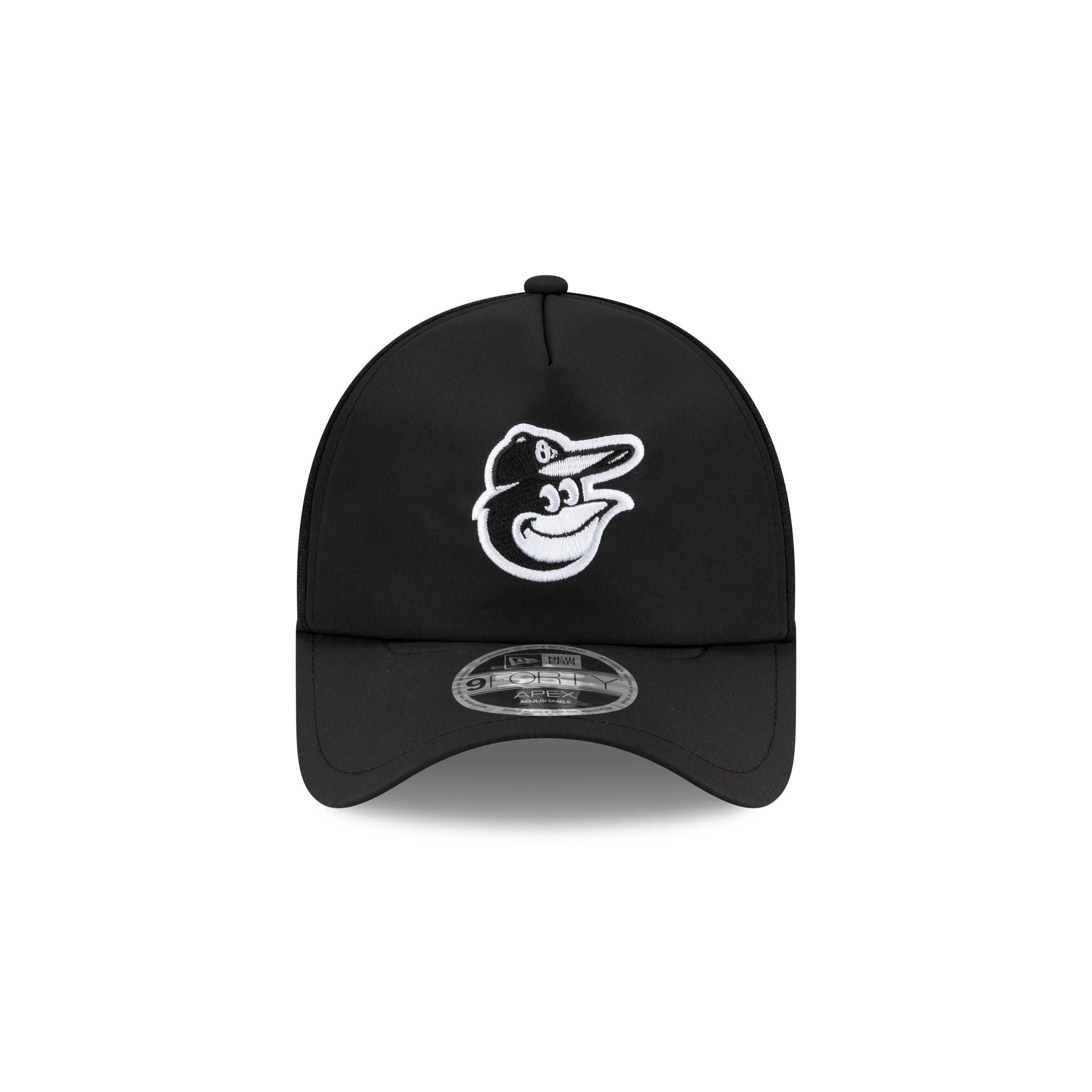 Alternative view of Baltimore Orioles 2026 Batting Practice 9Forty Apex Trucker Hat