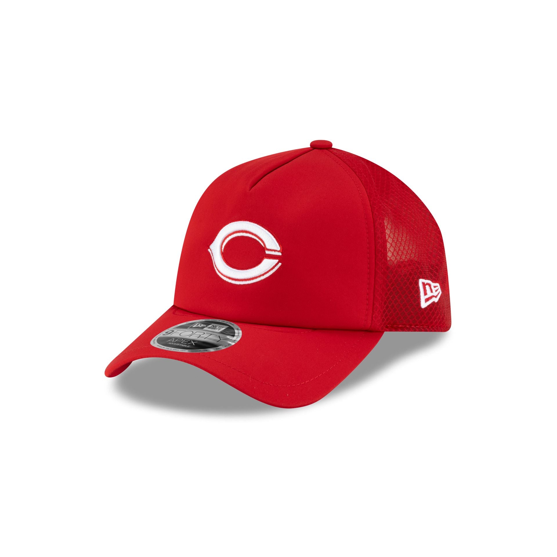 Cincinnati Reds 2026 Batting Practice 9Forty Apex Trucker Hat