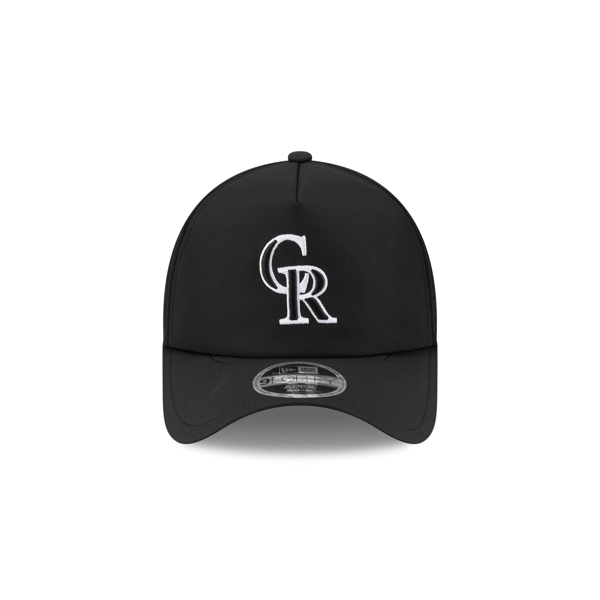 Alternative view of Colorado Rockies 2026 Batting Practice 9Forty Apex Trucker Hat