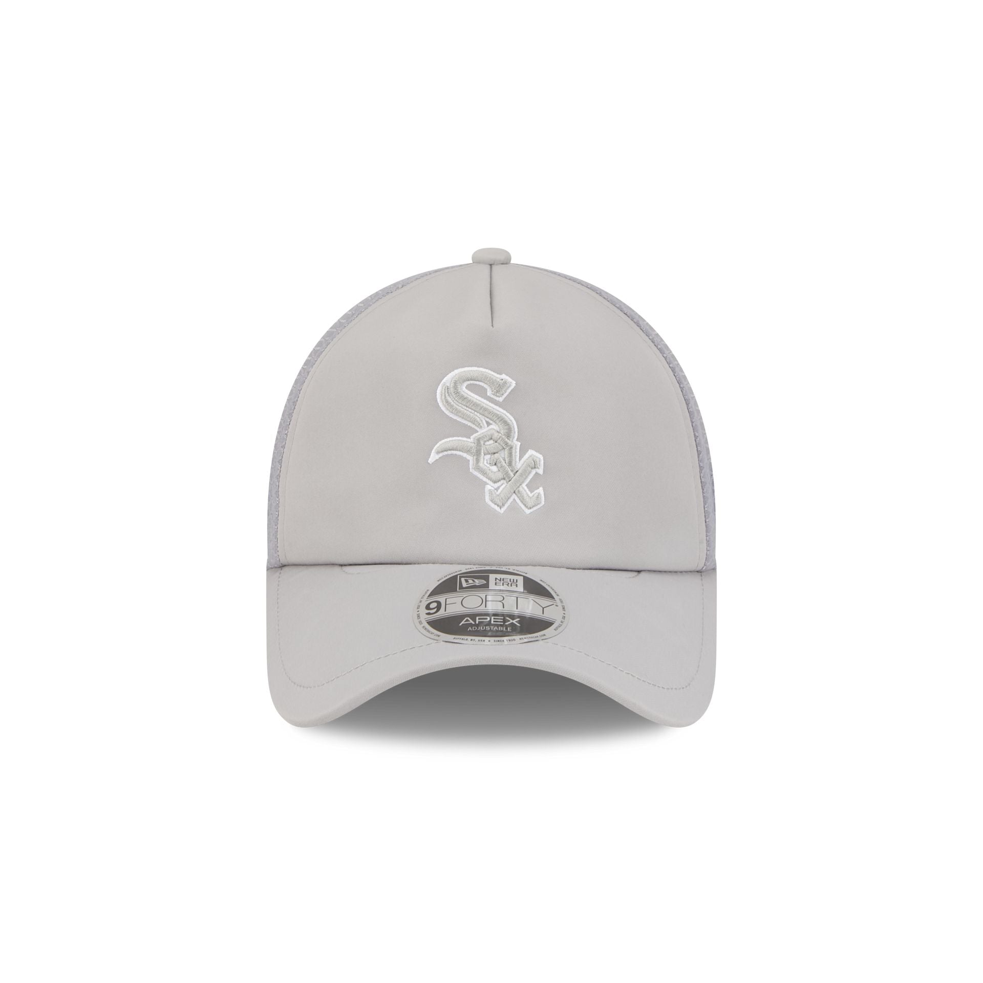 Alternative view of Chicago White Sox 2026 Batting Practice Gray 9Forty Apex Trucker Hat