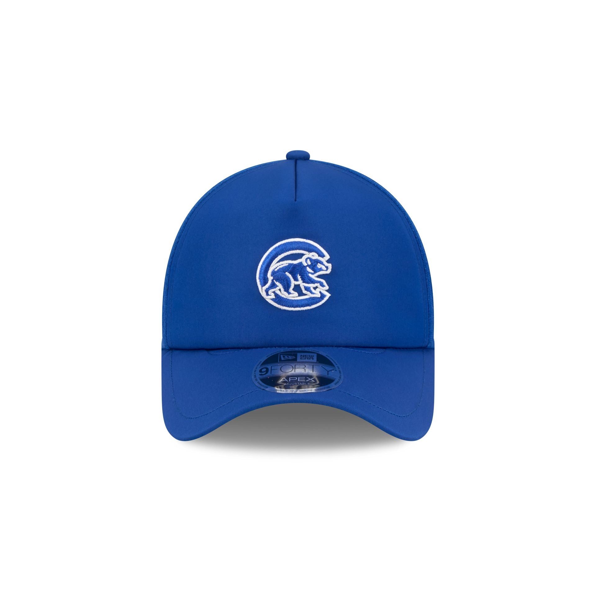 Alternative view of Chicago Cubs 2026 Batting Practice Alt Bear 9Forty Apex Trucker Hat