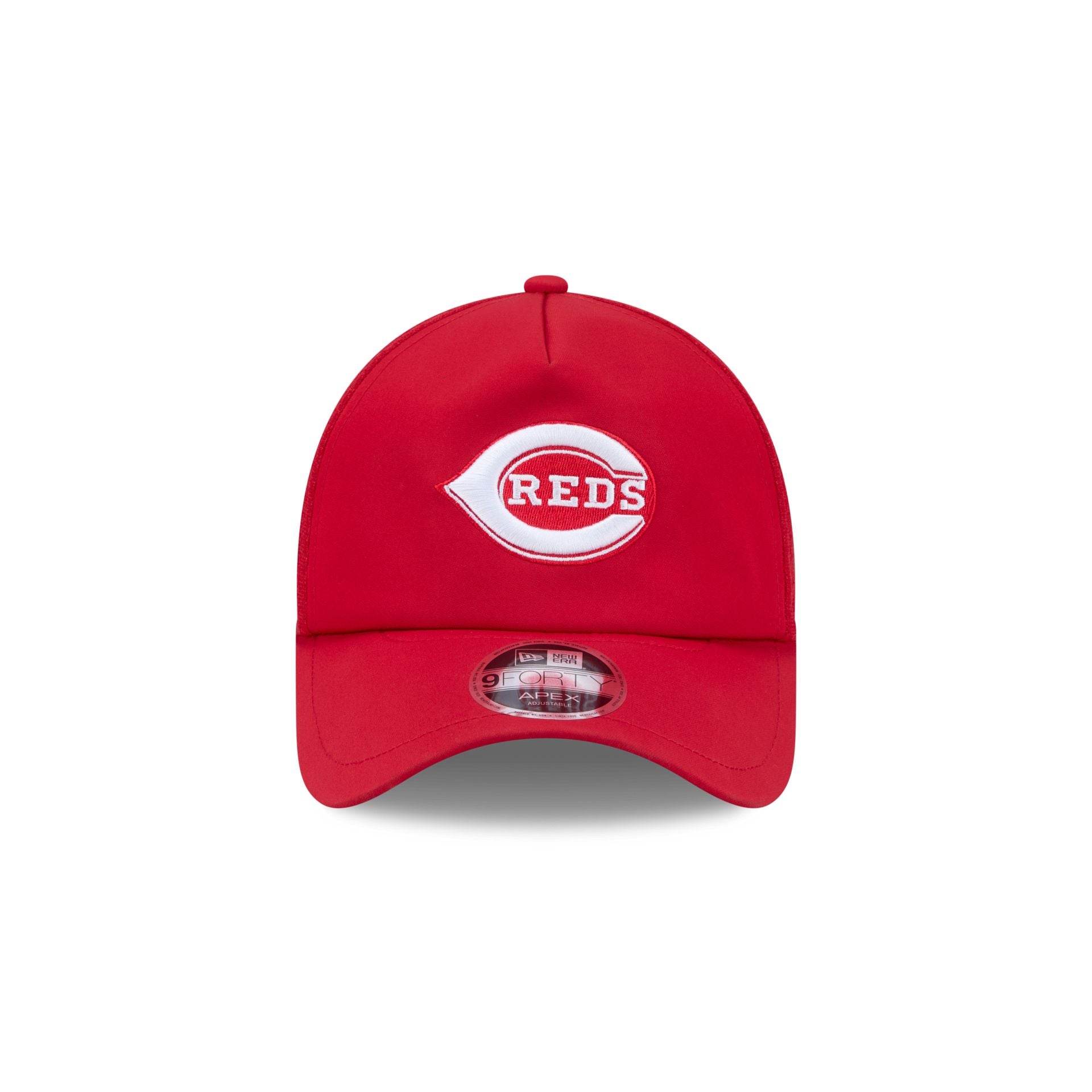 Alternative view of Cincinnati Reds 2026 Batting Practice Alt C 9Forty Apex Trucker Hat