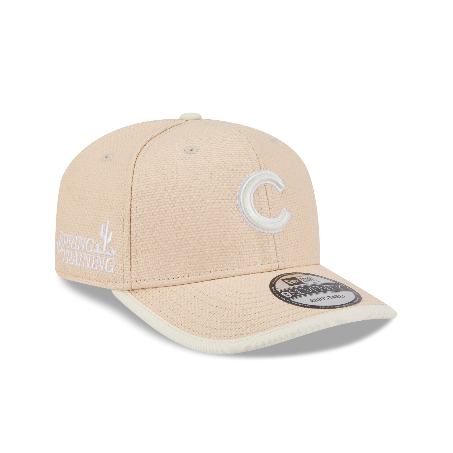 Chicago Cubs 2026 Spring Training Wicker 9Seventy Stretch-Snap Hat