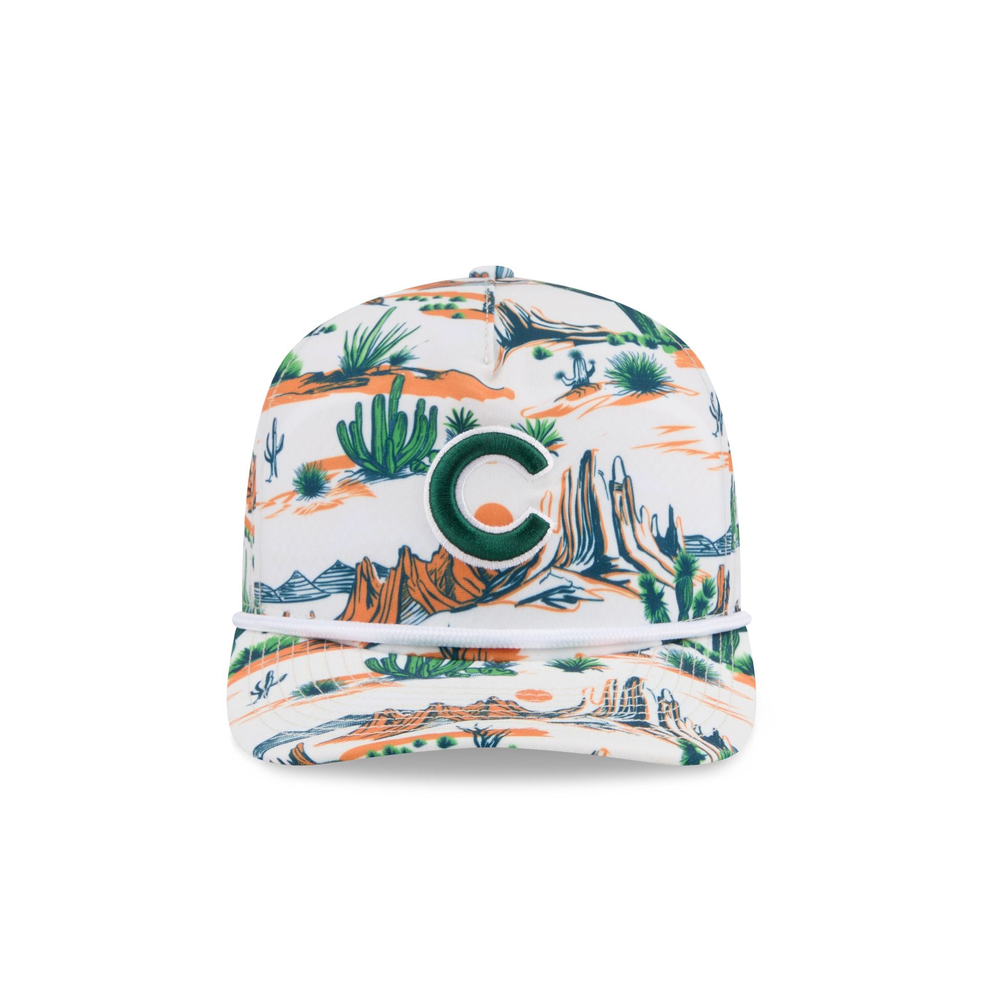 Alternative view of Chicago Cubs 2026 Spring Training Printed 19Twenty Adjustable Hat