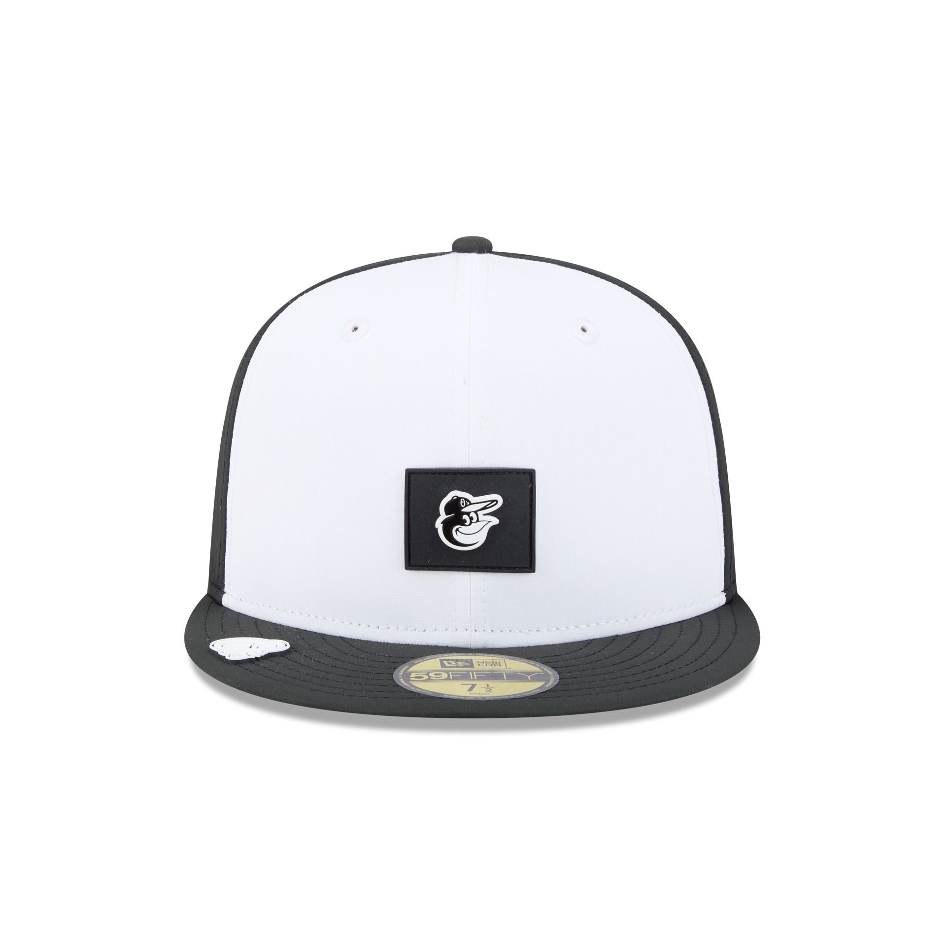 Alternative view of Baltimore Orioles 2026 Clubhouse Black & White 59Fifty Fitted Hat