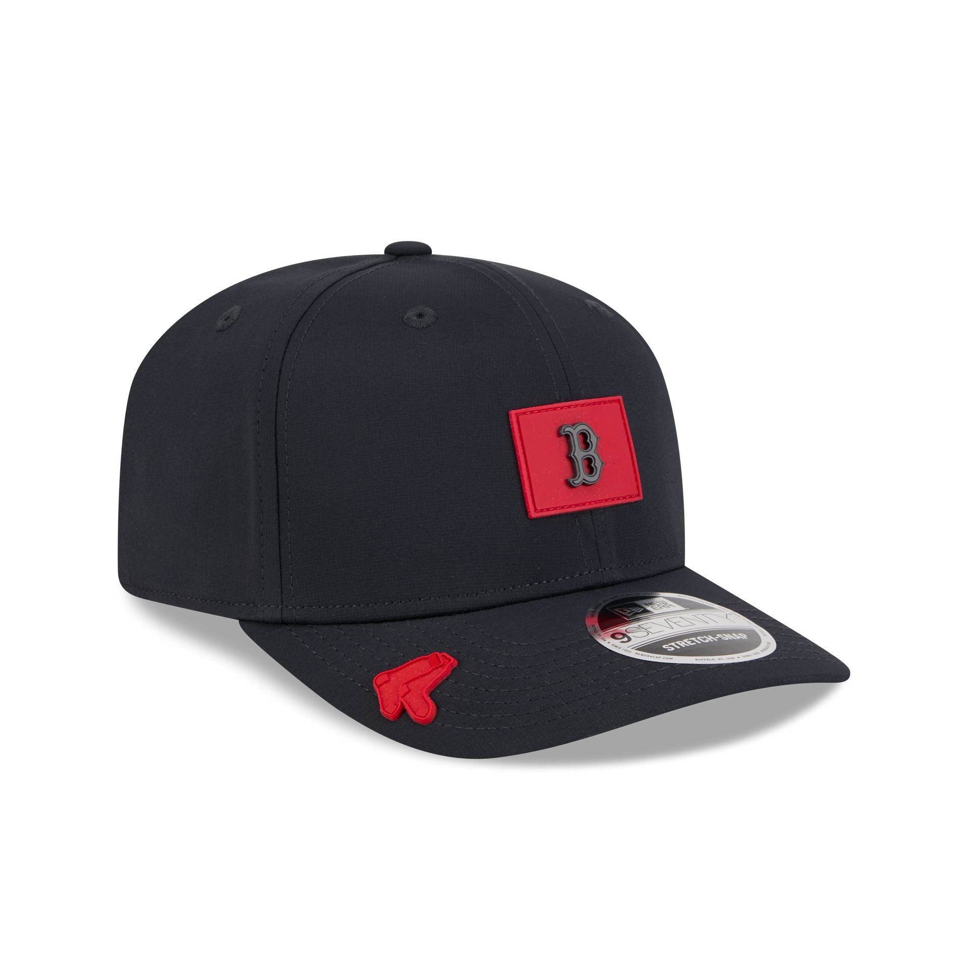 Boston Red Sox 2026 Clubhouse 9Seventy Stretch-Snap Hat