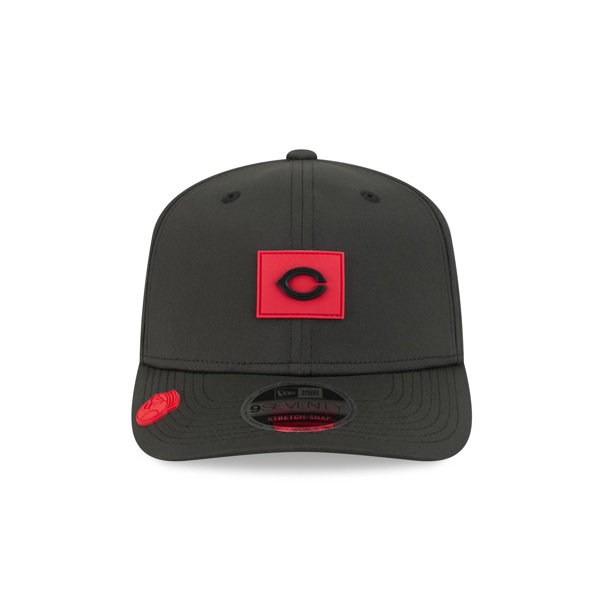 Alternative view of Cincinnati Reds 2026 Clubhouse 9Seventy Stretch-Snap Hat