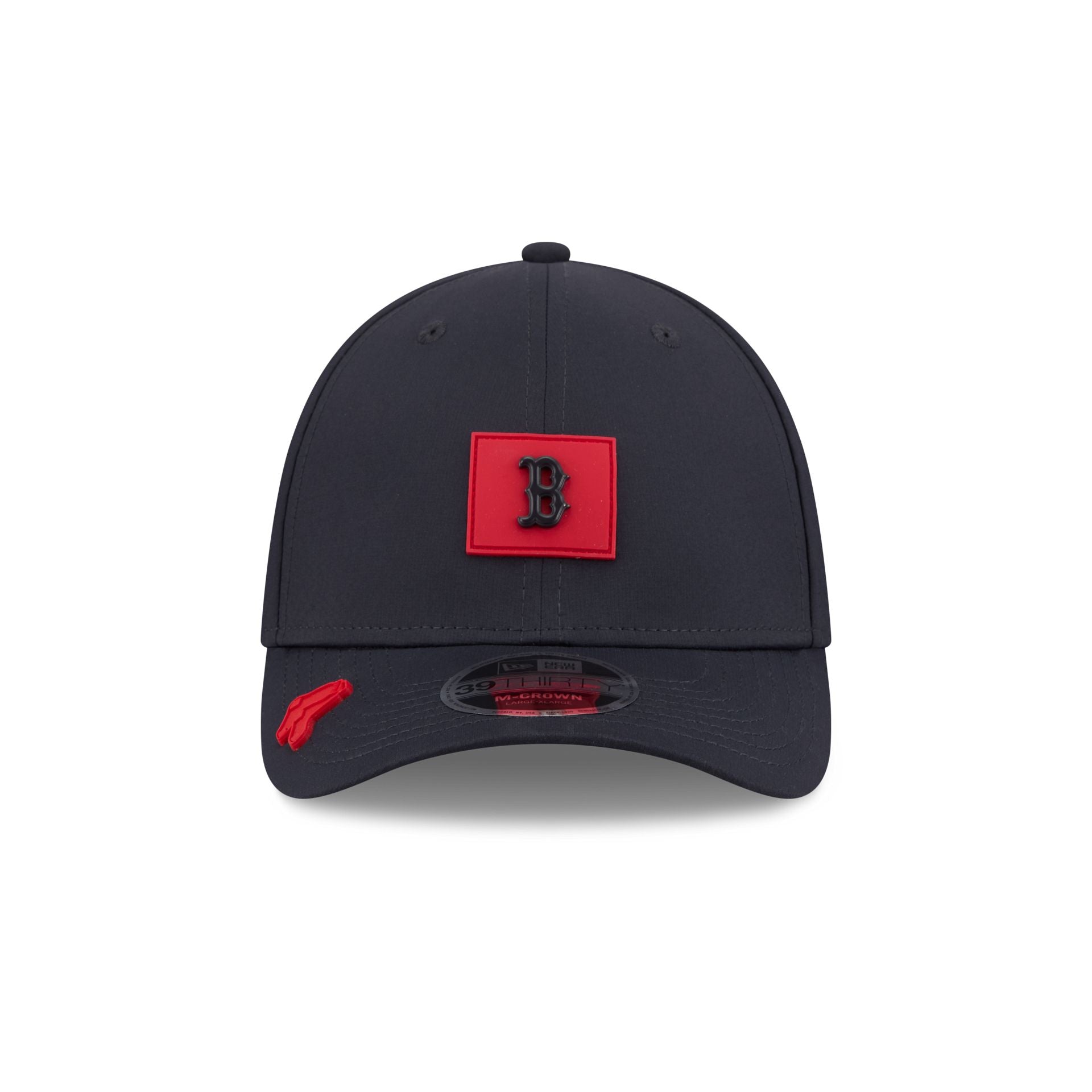 Alternative view of Boston Red Sox 2026 Clubhouse 39Thirty M-Crown Stretch Fit Hat