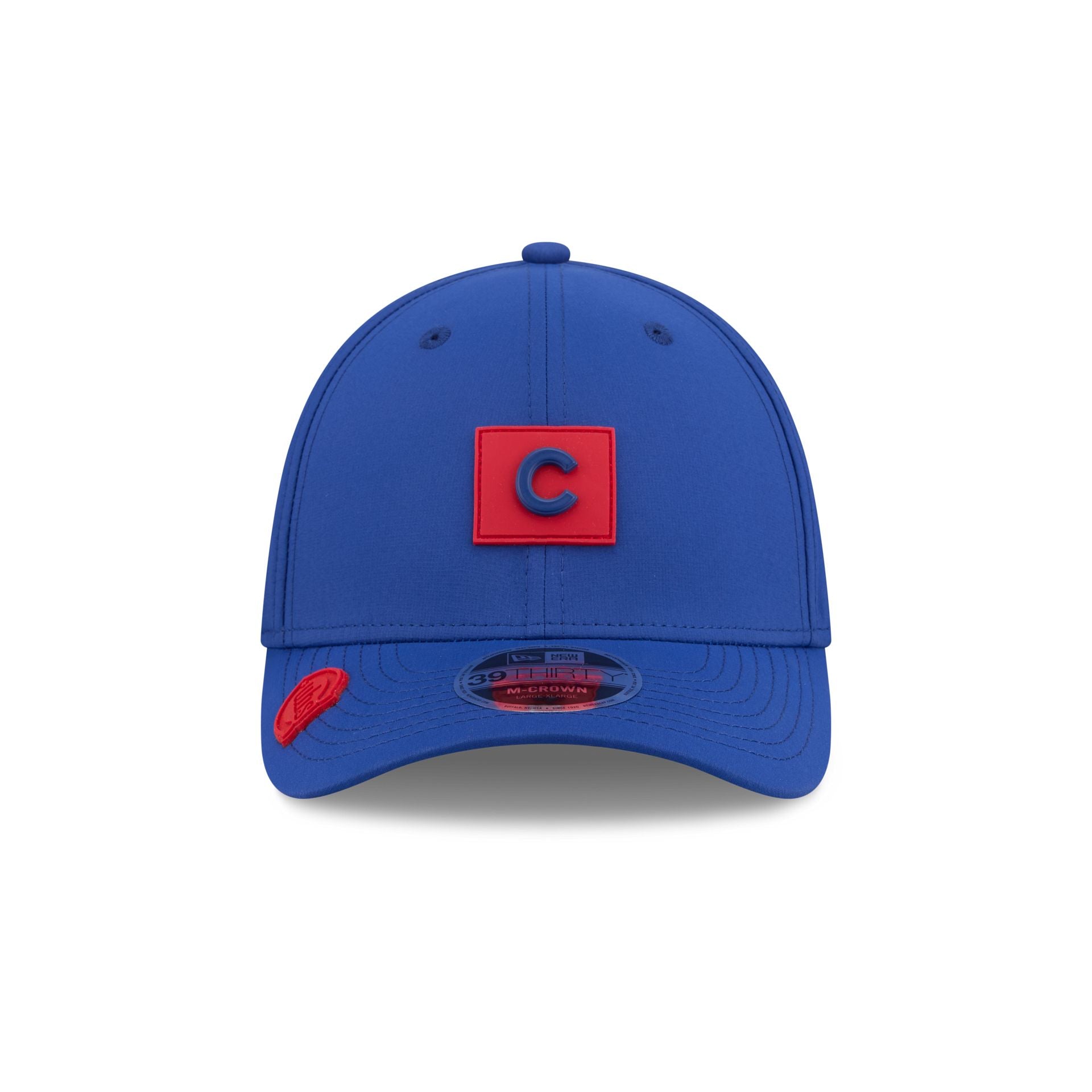 Alternative view of Chicago Cubs 2026 Clubhouse 39Thirty M-Crown Stretch Fit Hat