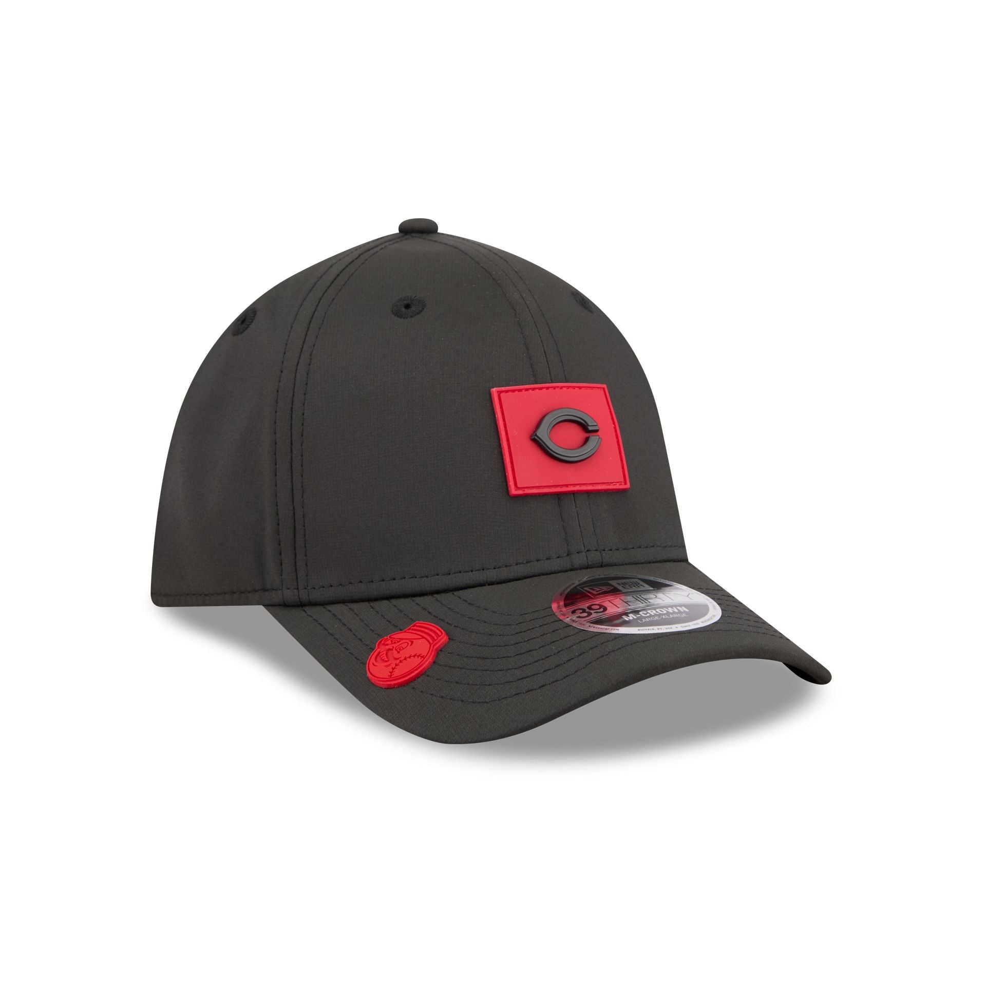 Cincinnati Reds 2026 Clubhouse 39Thirty M-Crown Stretch Fit Hat