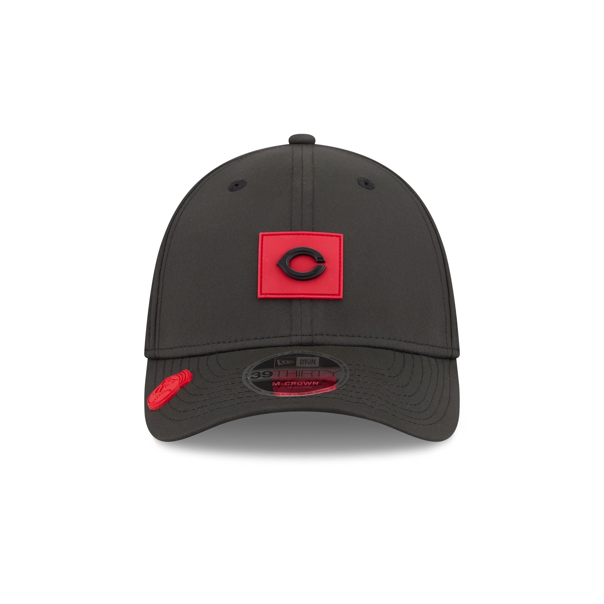 Alternative view of Cincinnati Reds 2026 Clubhouse 39Thirty M-Crown Stretch Fit Hat