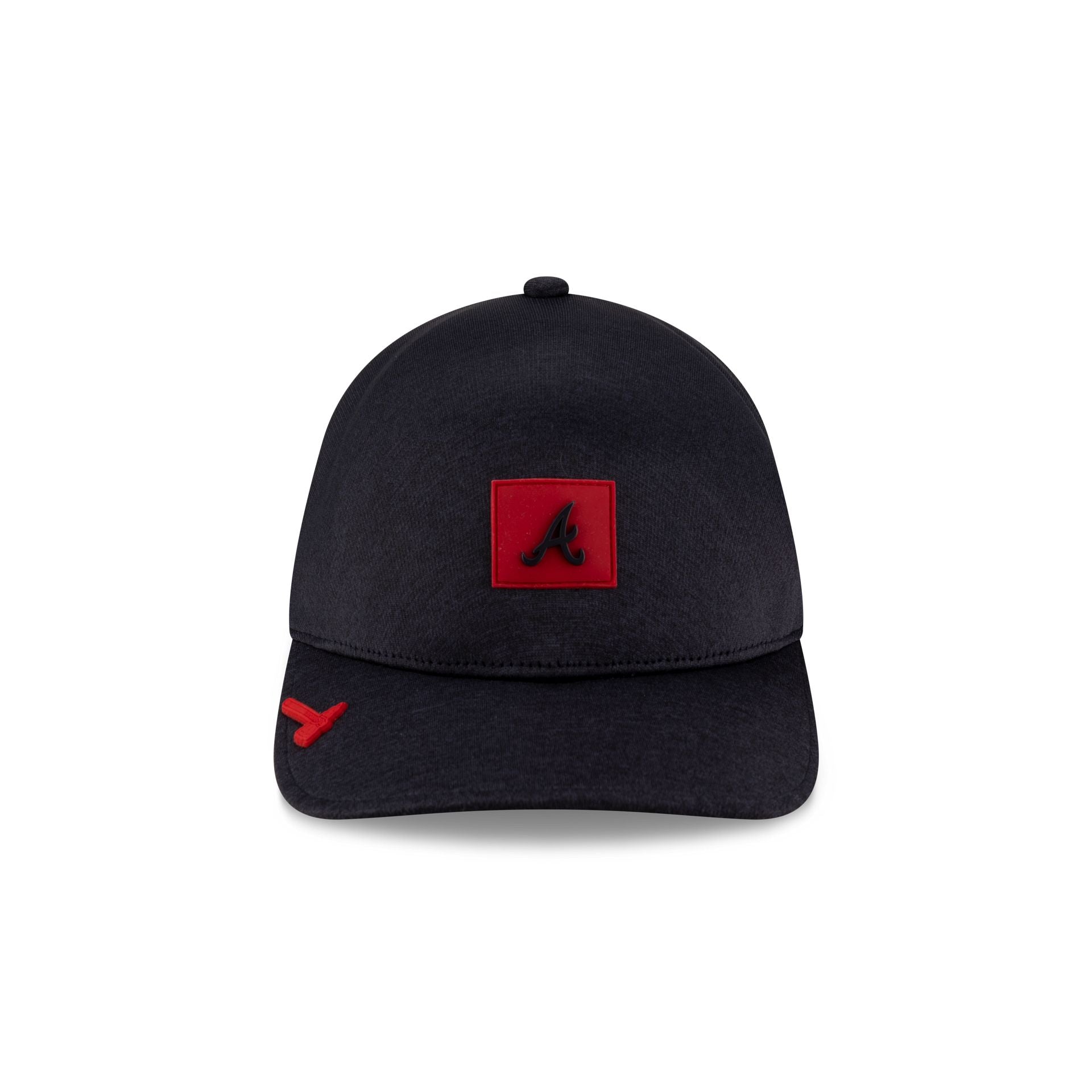 Alternative view of Atlanta Braves 2026 Clubhouse Shadow Tech 39Thirty Infinity Stretch Fit Hat