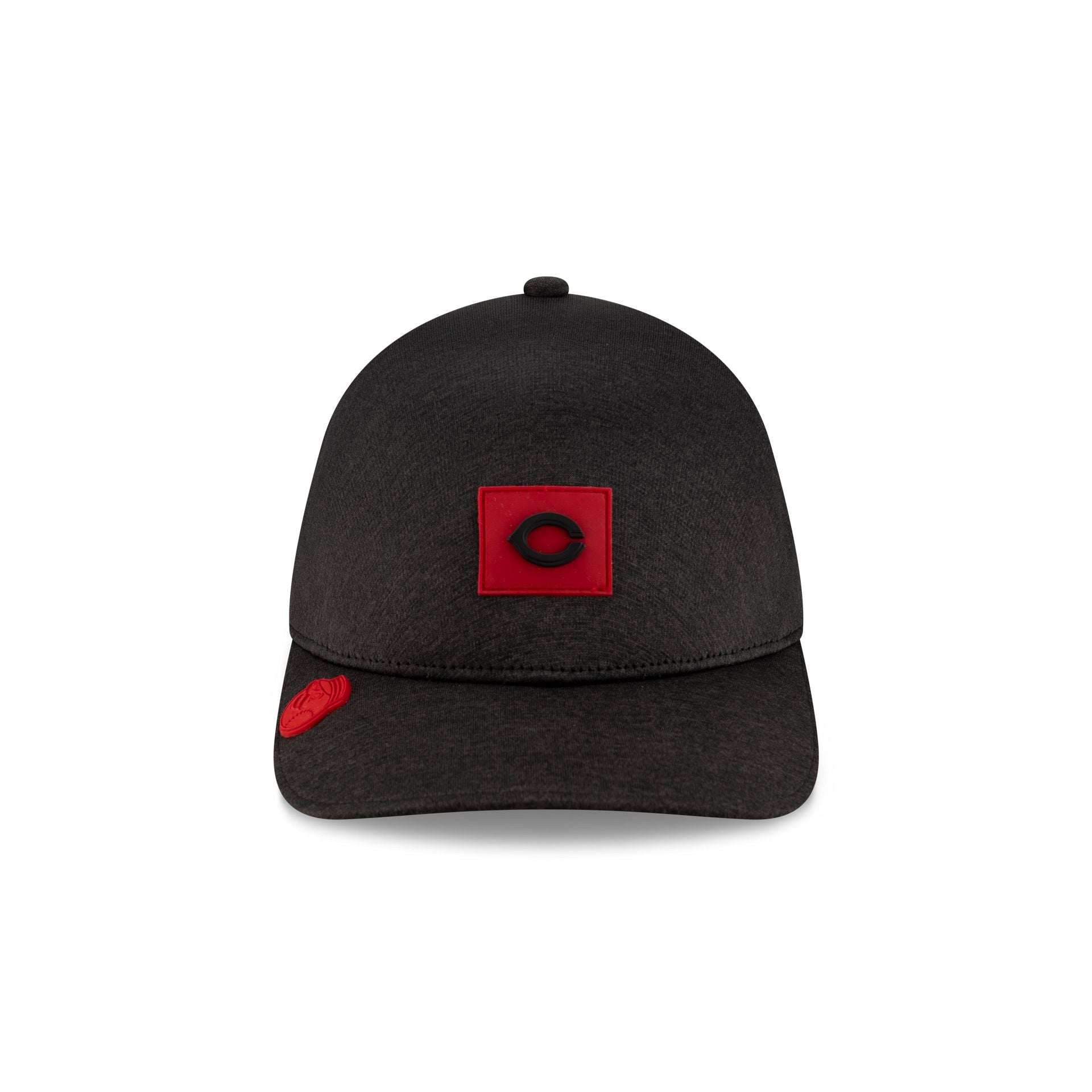 Alternative view of Cincinnati Reds 2026 Clubhouse Shadow Tech 39Thirty Infinity Stretch Fit Hat