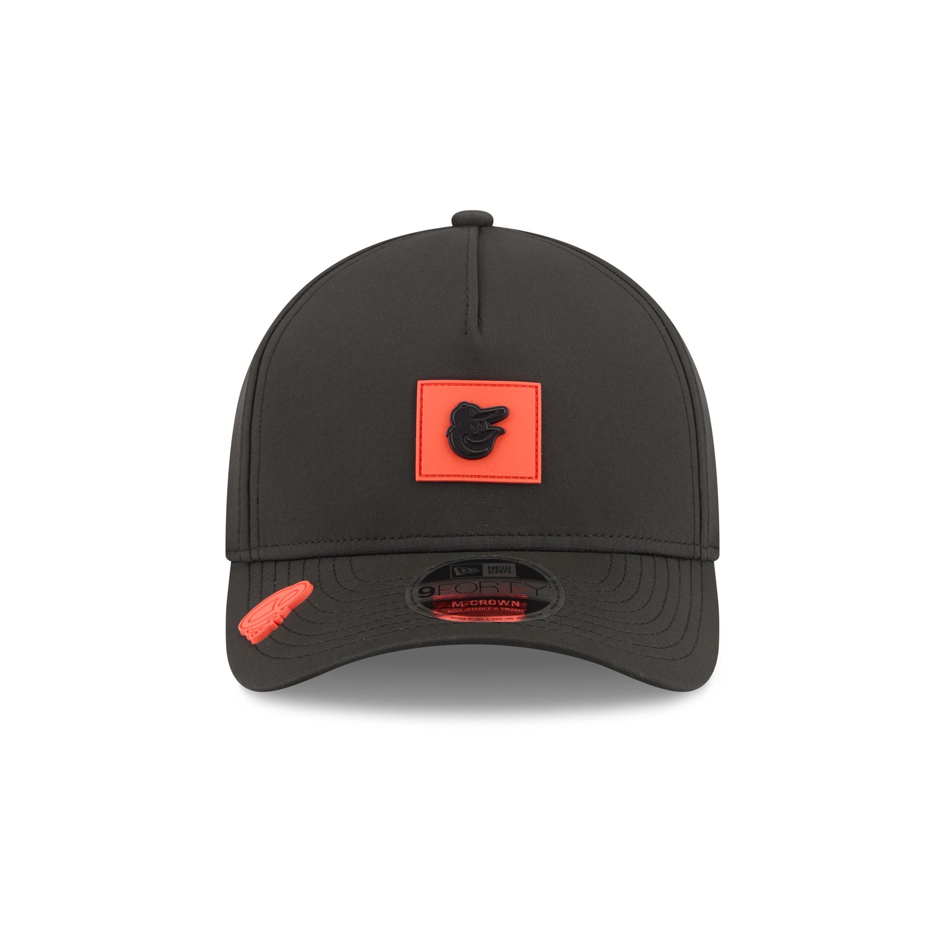 Alternative view of Baltimore Orioles 2026 Clubhouse 9Forty M-Crown A-Frame Snapback Hat