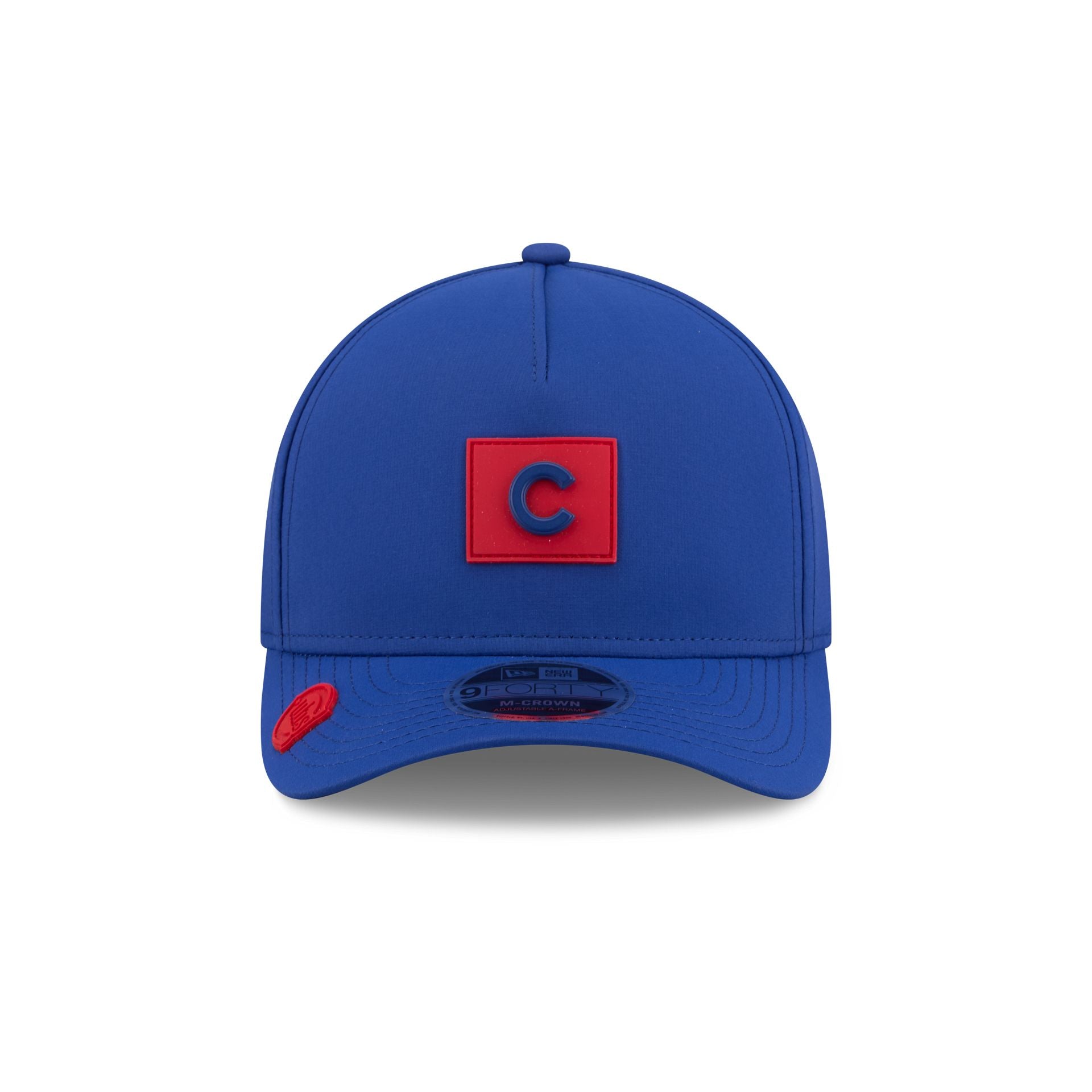 Alternative view of Chicago Cubs 2026 Clubhouse 9Forty M-Crown A-Frame Snapback Hat