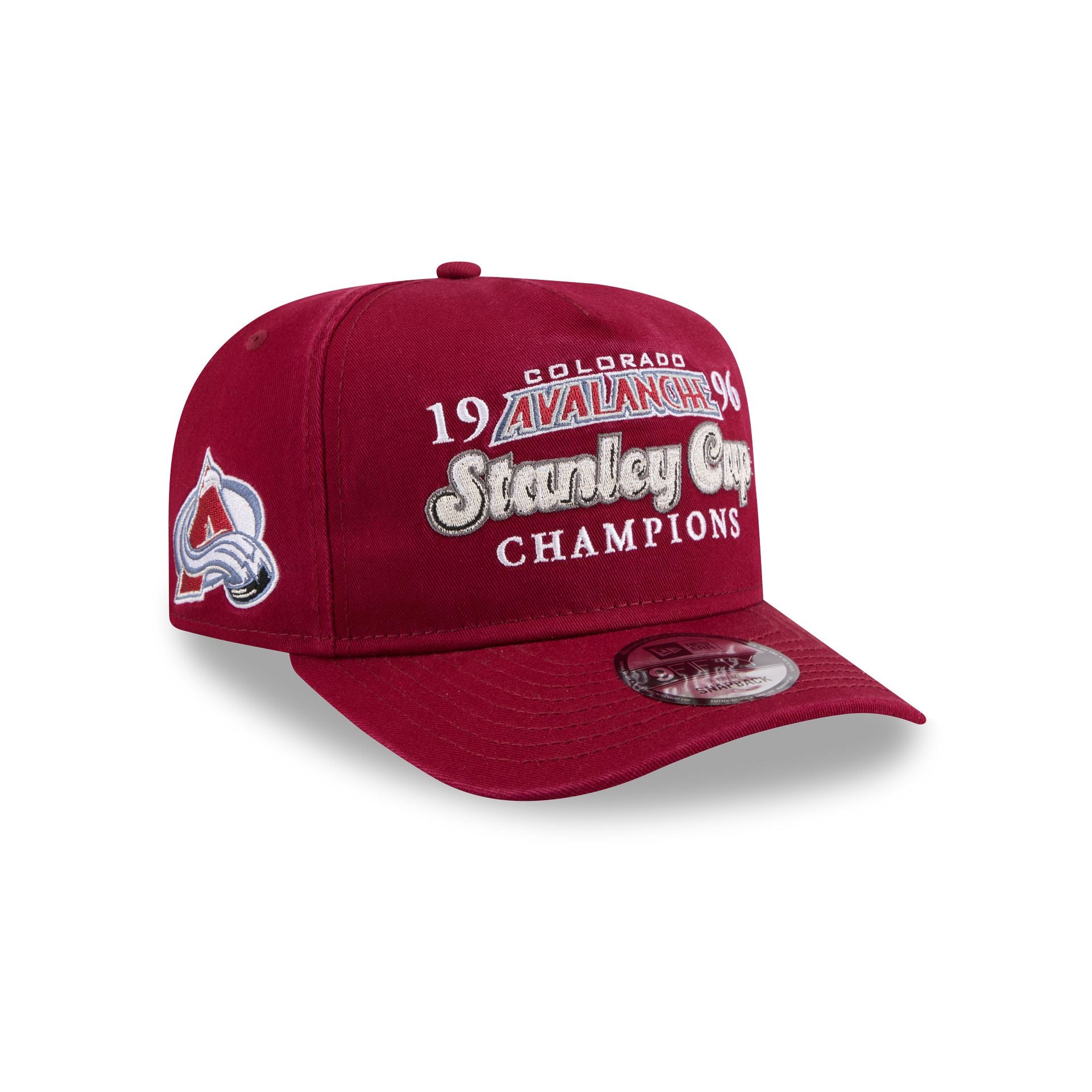 Colorado Avalanche Historic Win 9Fifty A-Frame Snapback Hat