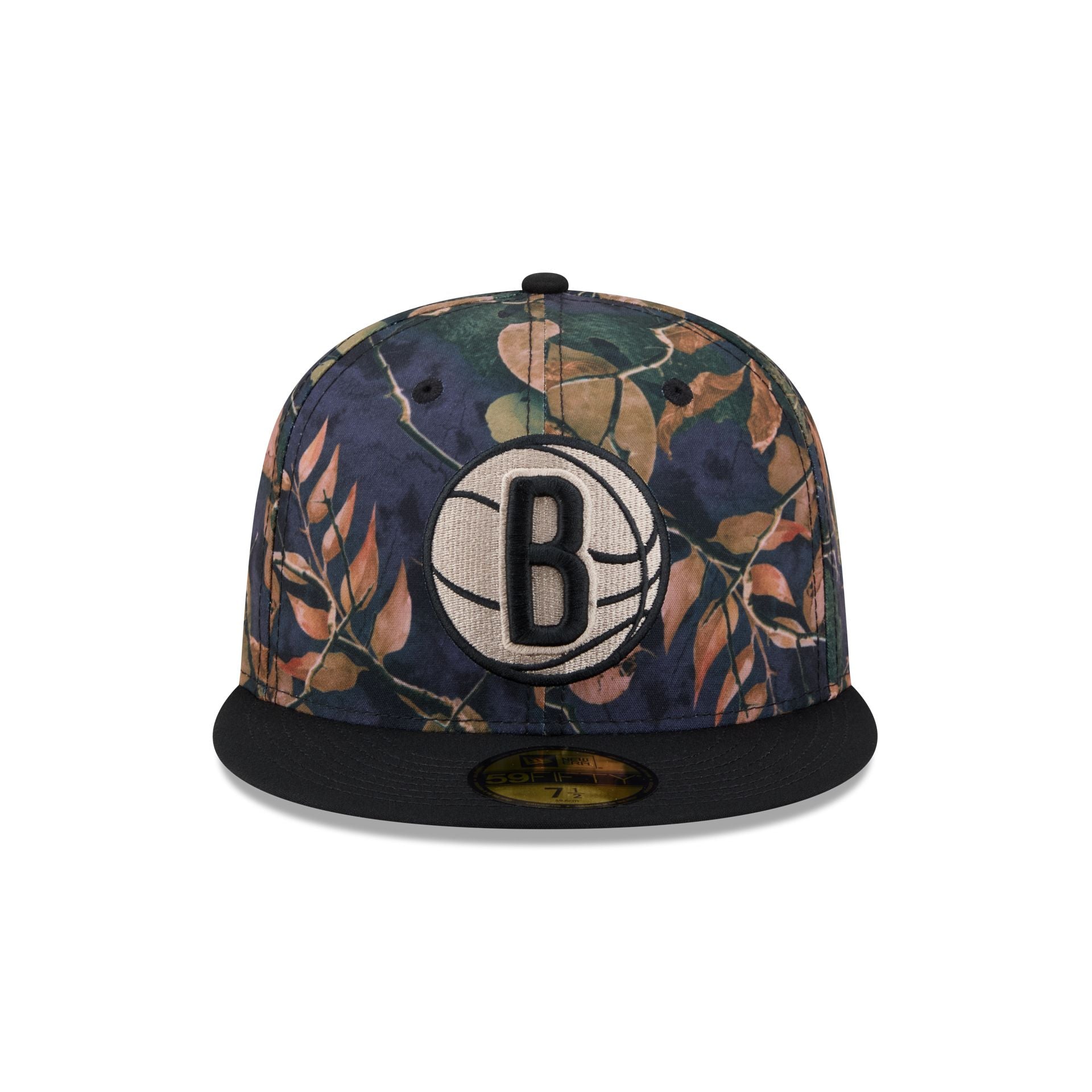 Alternative view of Brooklyn Nets Leaves 59Fifty Fitted Hat