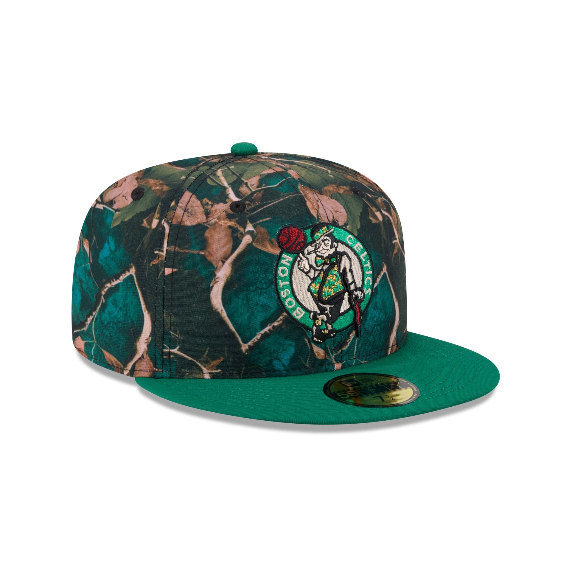 Boston Celtics Leaves 59Fifty Fitted Hat - Image 3