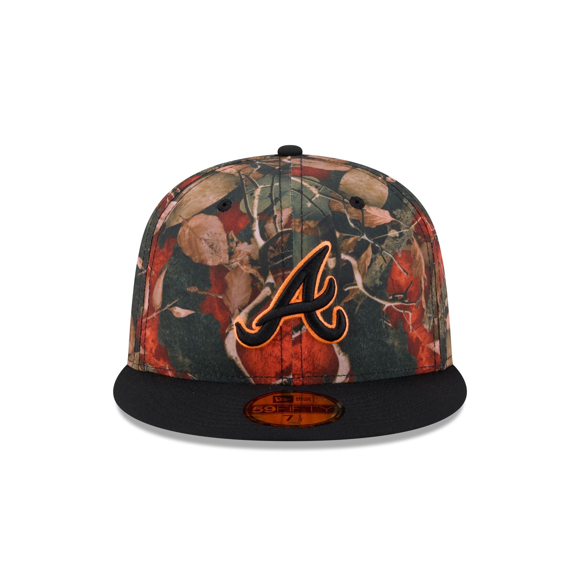 Alternative view of Atlanta Braves Amber Leaves 59Fifty Fitted Hat
