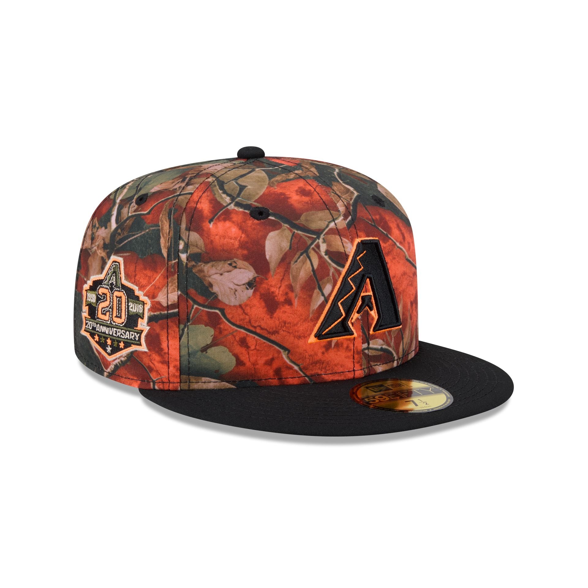 Arizona Diamondbacks Amber Leaves 59Fifty Fitted Hat